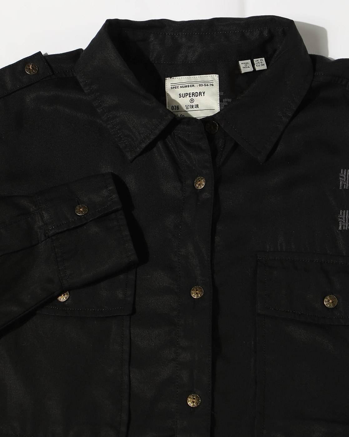 AZTEK EMB L/S OVERSHIRT