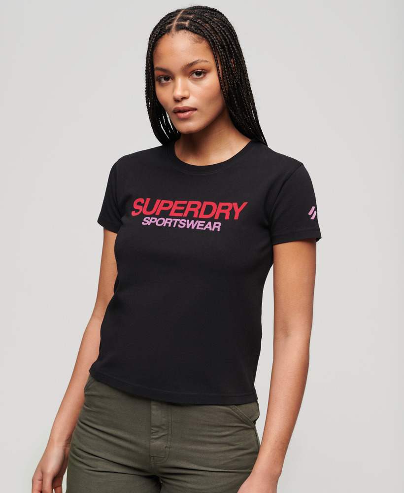 SPORTSWEAR LOGO FITTED TEE