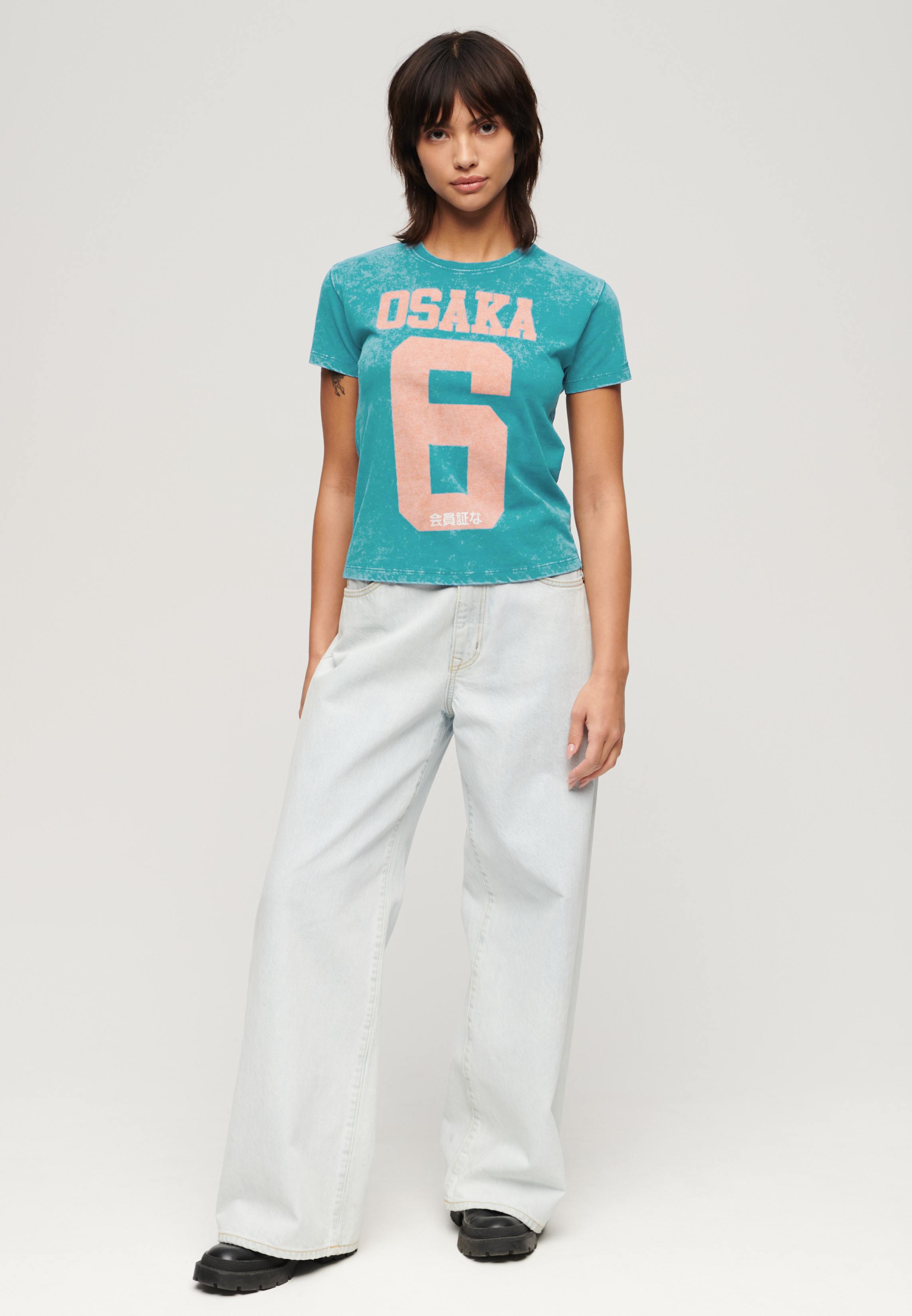 OSAKA GRAPHIC FITTED T-SHIRT