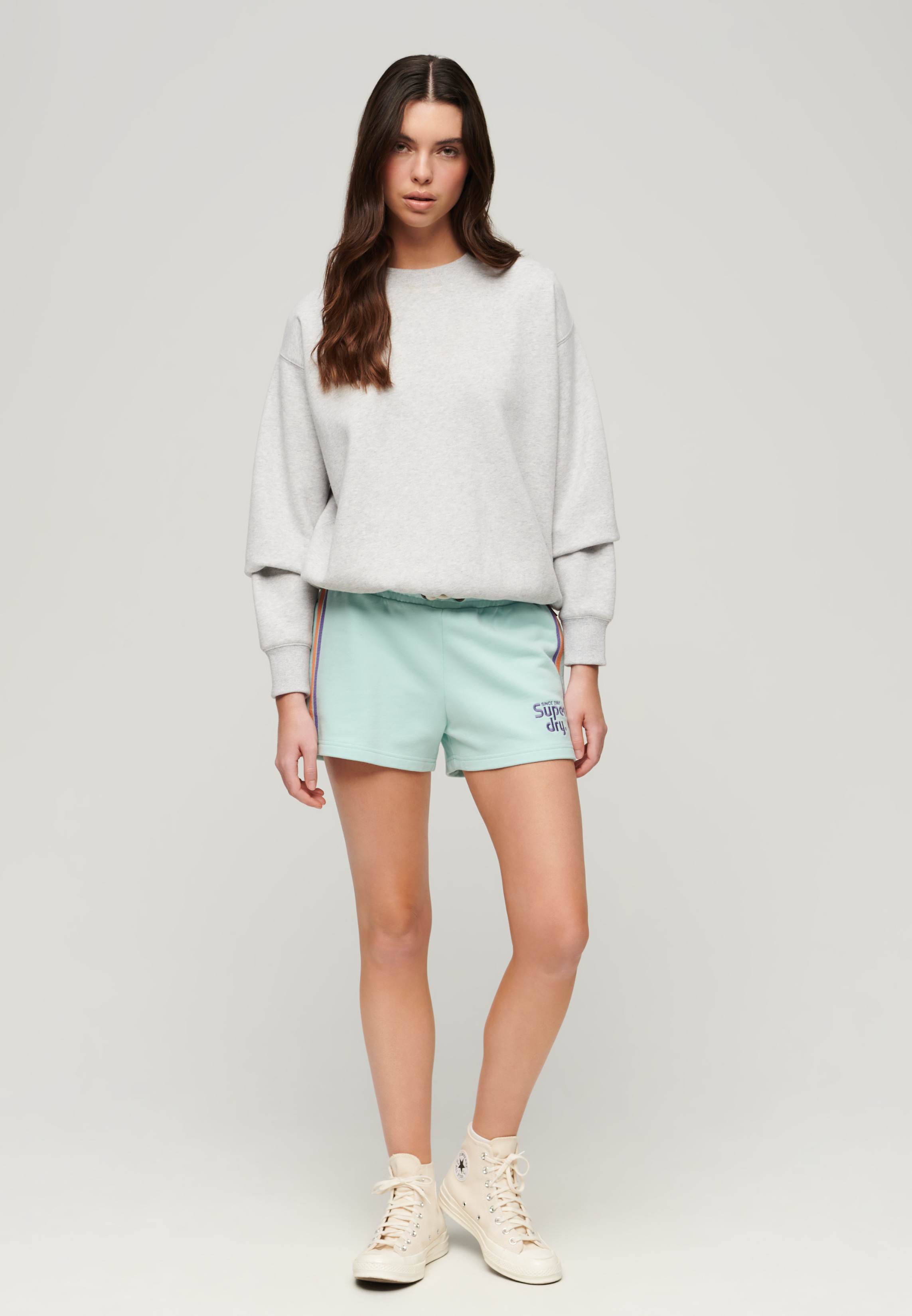 RAINBOW SIDE STRIPE LOGO SHORT