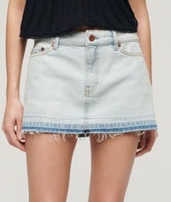 DENIM MINI SKIRT