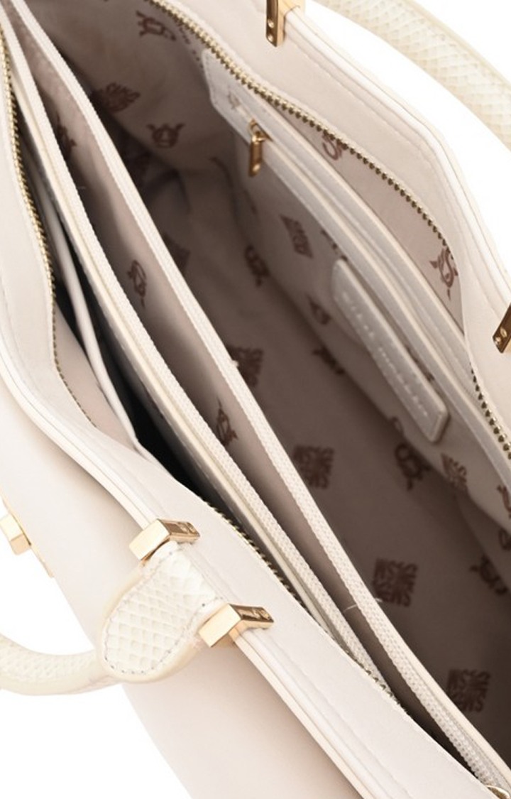 Bblane-P Cream Handbags