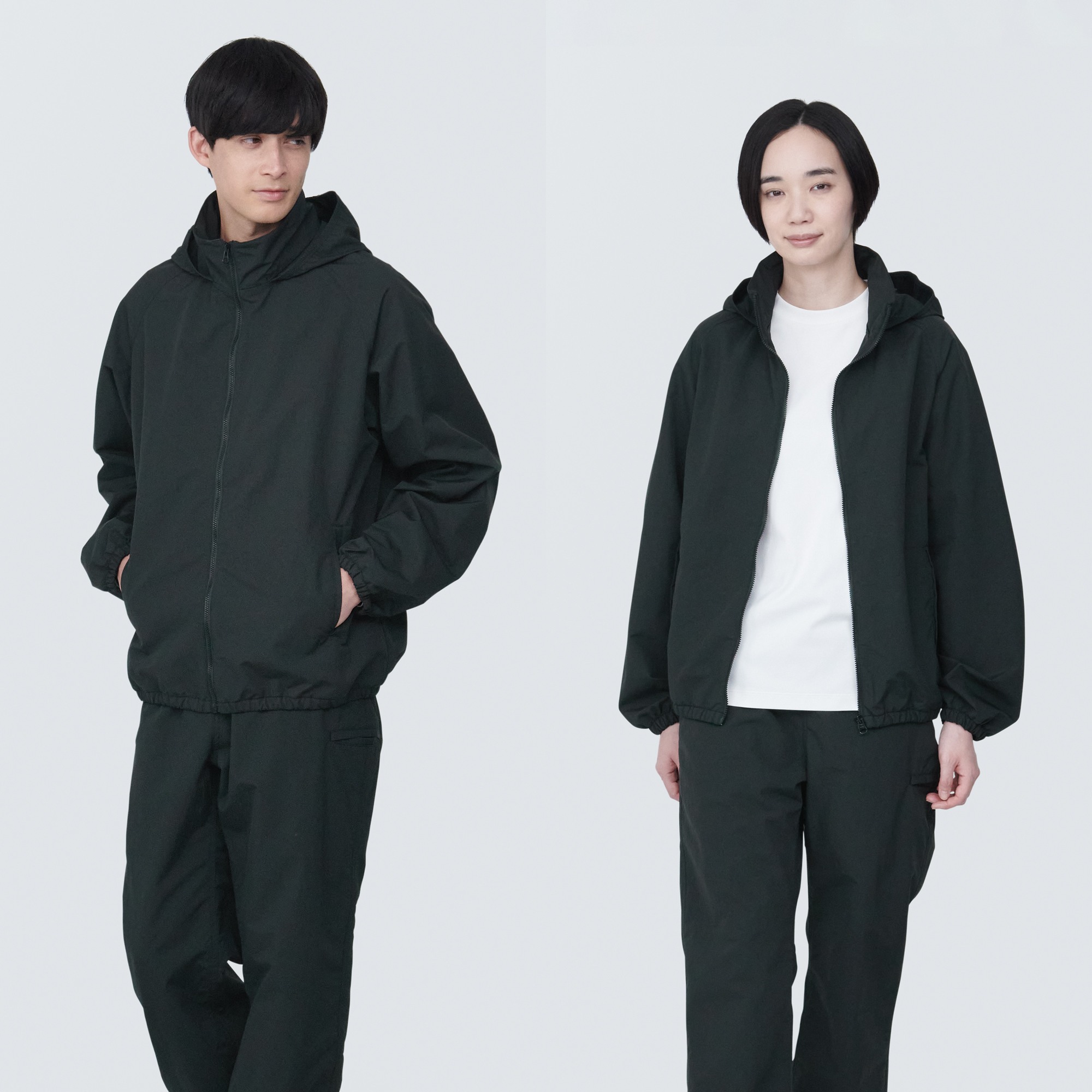 Water repellent windbreaker