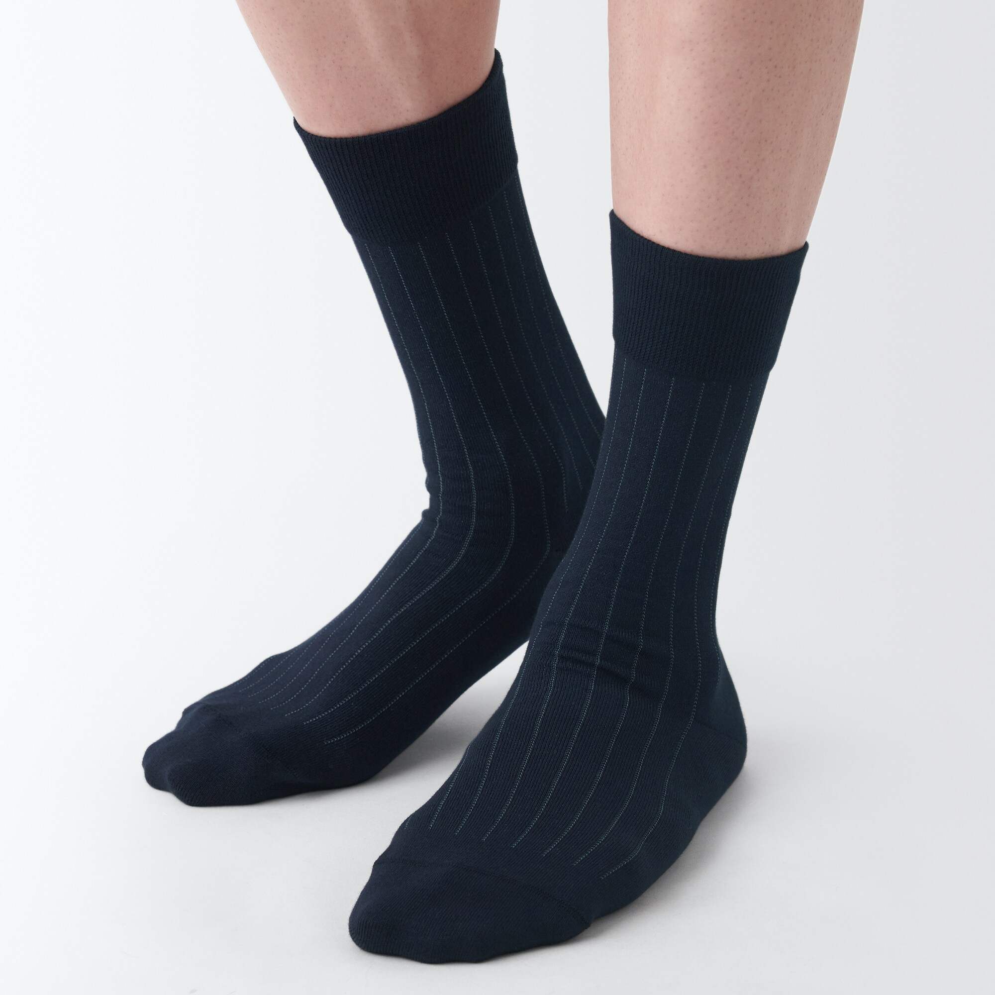 Men's right Angle Business Socks (Stripe pattern)