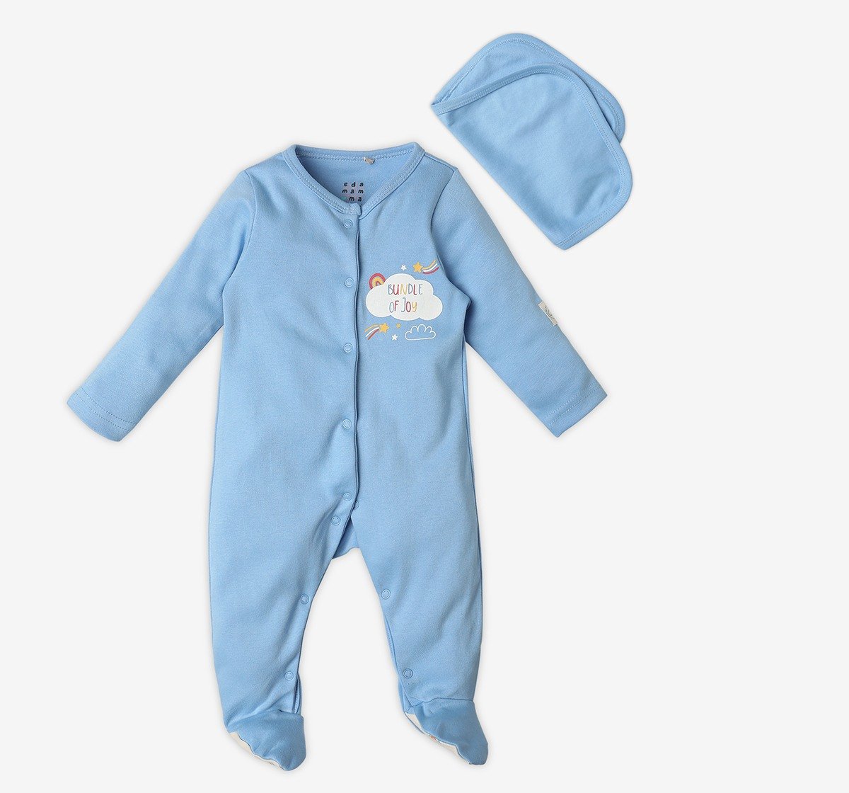 Infant Unisex Printed Organic Cotton Clothing Set - Multicolour (Pack of 7)