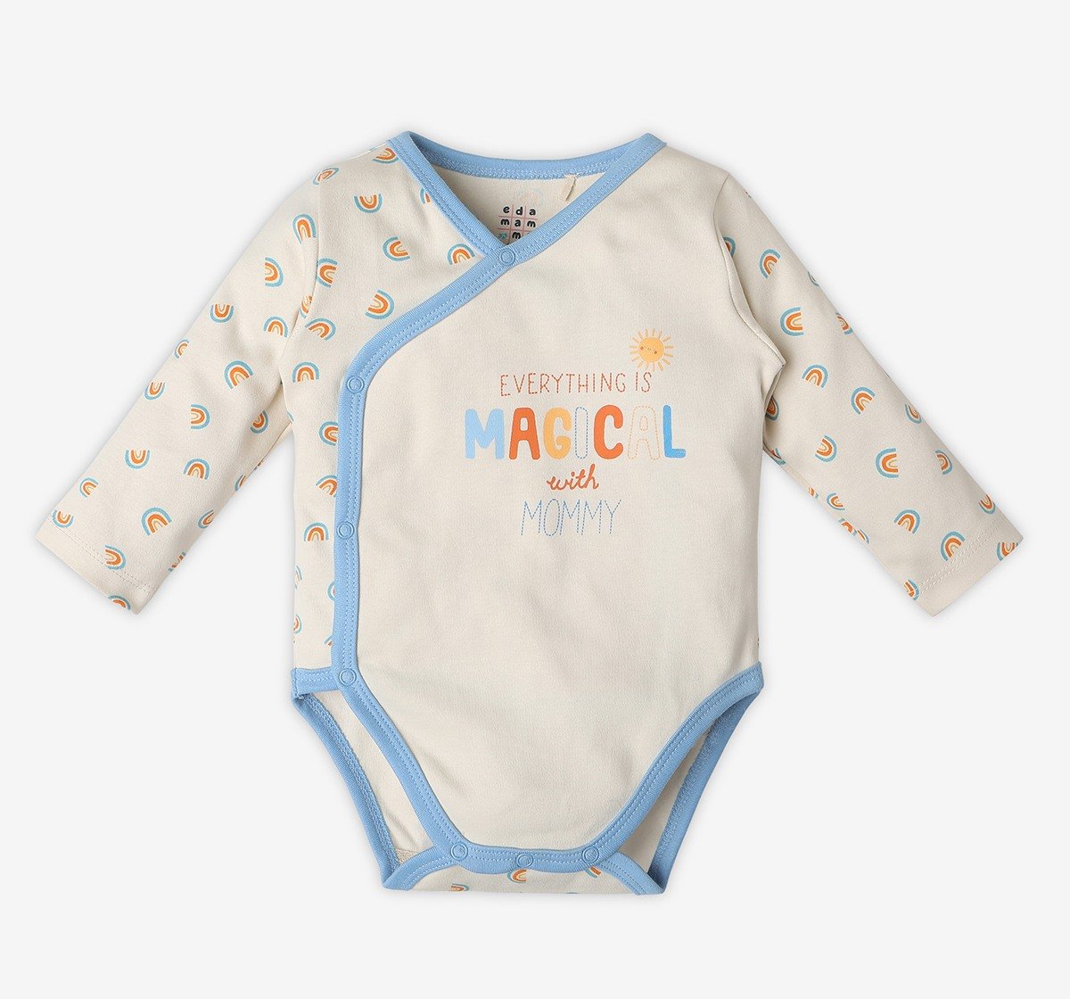 Infant Unisex Printed Organic Cotton Clothing Set - Multicolour (Pack of 7)