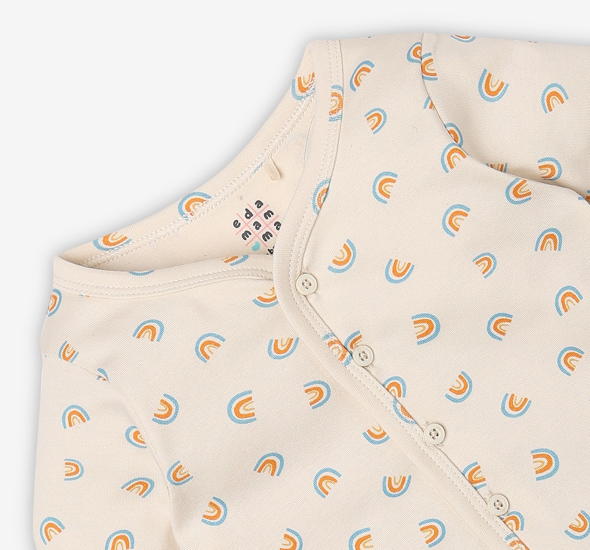 Infant Unisex Printed 100% Organic Cotton Co-ord Set - Multicolour (Pack of 2)