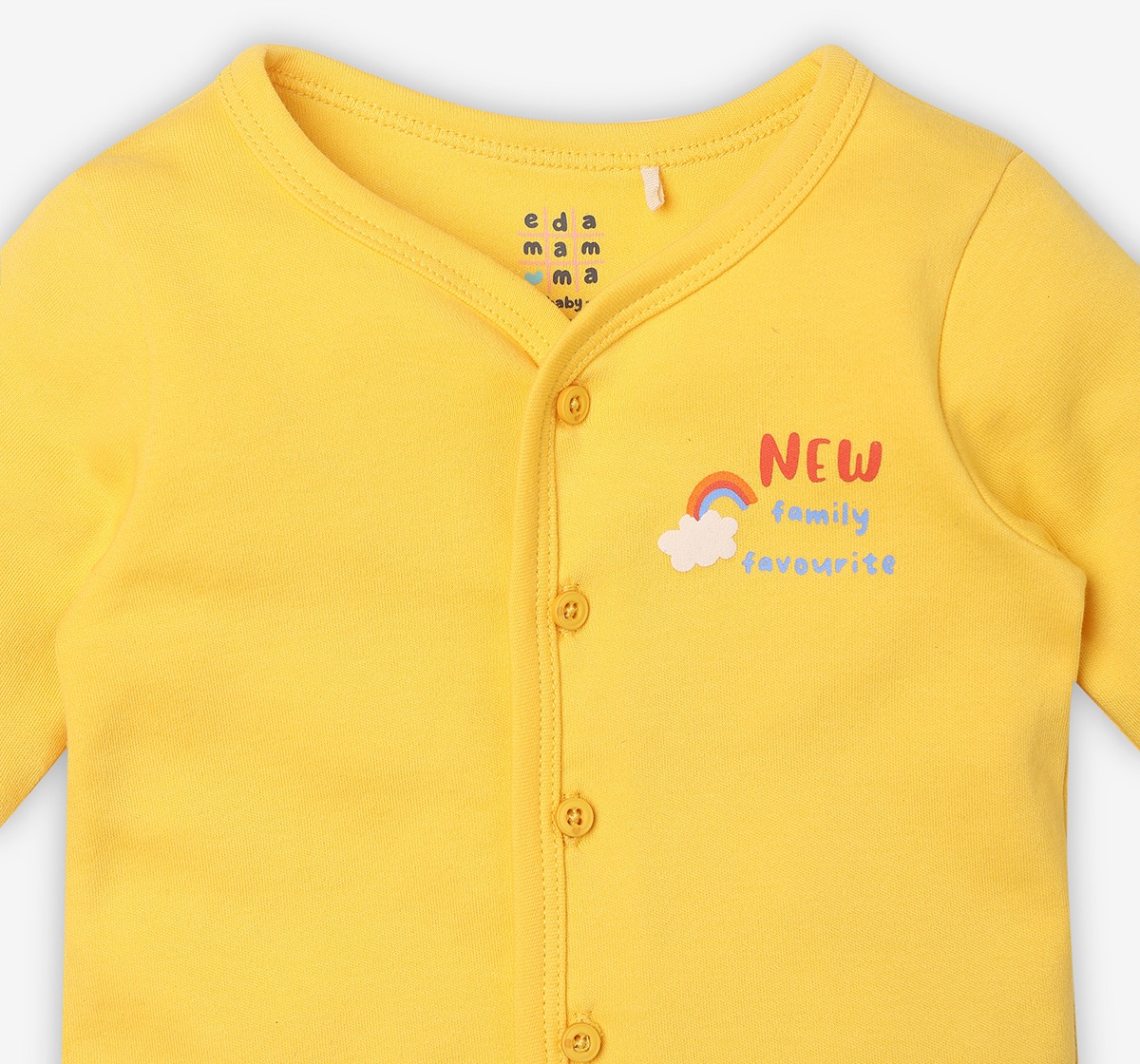 Infant Unisex Printed 100% Organic Cotton Co-ord Set - Multicolour (Pack of 2)