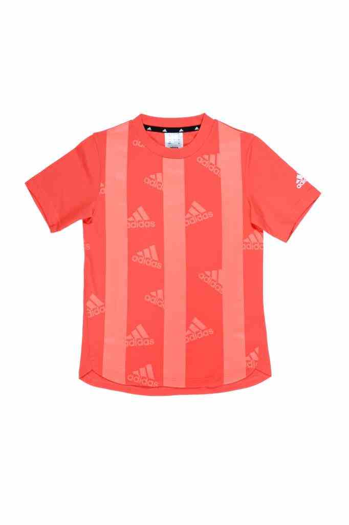 Adidas Kids Boys T-Shirts Red