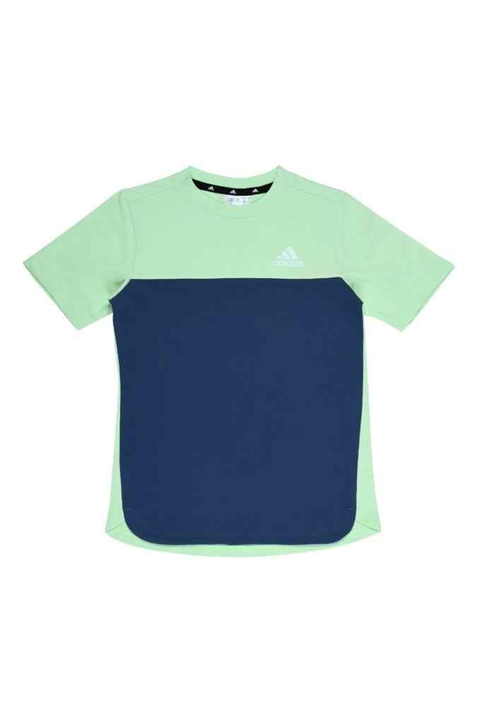 Adidas Kids Boys T-Shirts Green