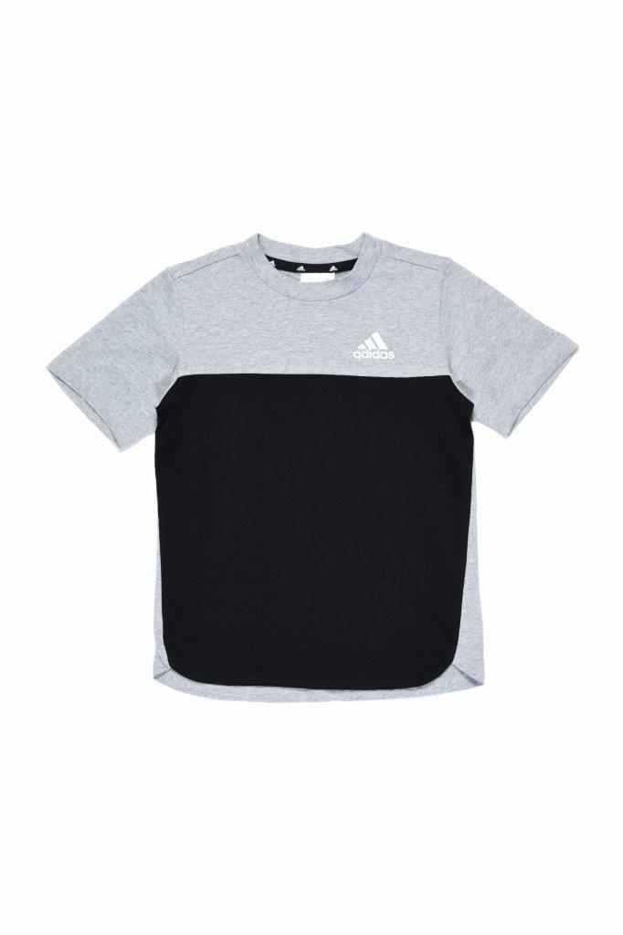 Adidas Kids Boys T-Shirts Grey