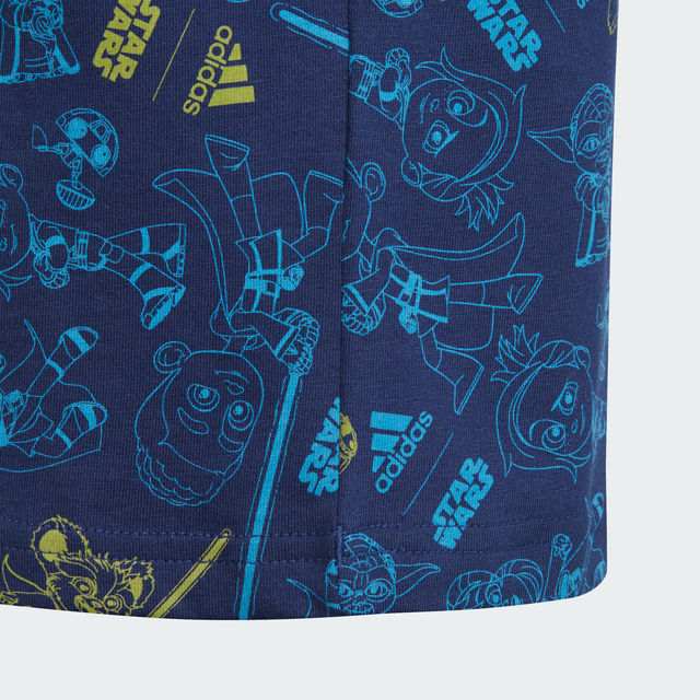 Adidas Kids Unisex T-Shirts Blue