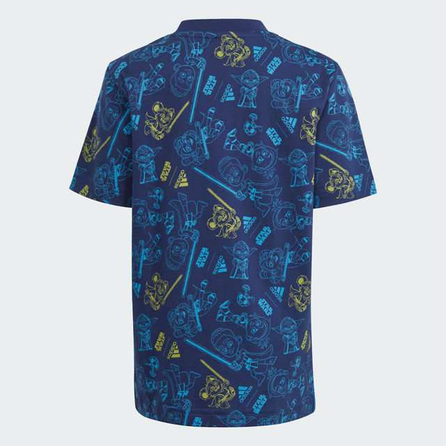 Adidas Kids Unisex T-Shirts Blue