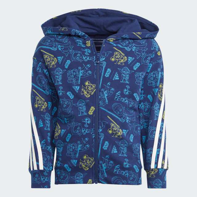 Adidas Kids Unisex Tracktops Blue