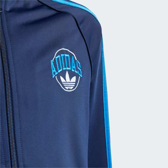 Adidas Kids Unisex Tracktops Blue