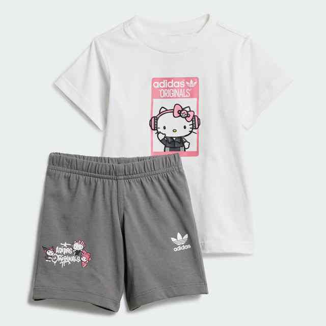 Adidas Kids Unisex Suits White