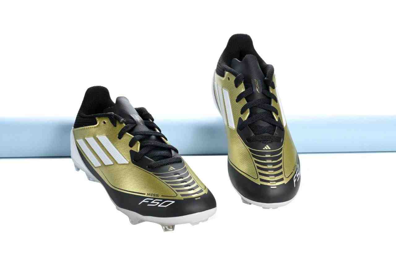 Adidas KIDS Unisex Gold Running Shoes