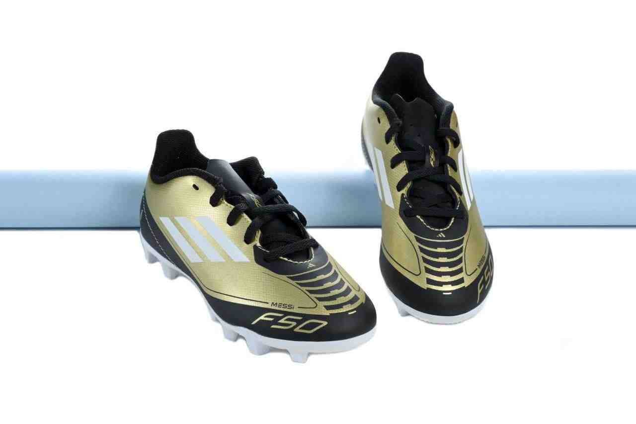 Adidas KIDS Unisex Gold Running Shoes