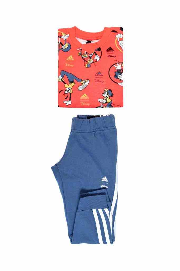 Adidas Kids Unisex Co-ords Red