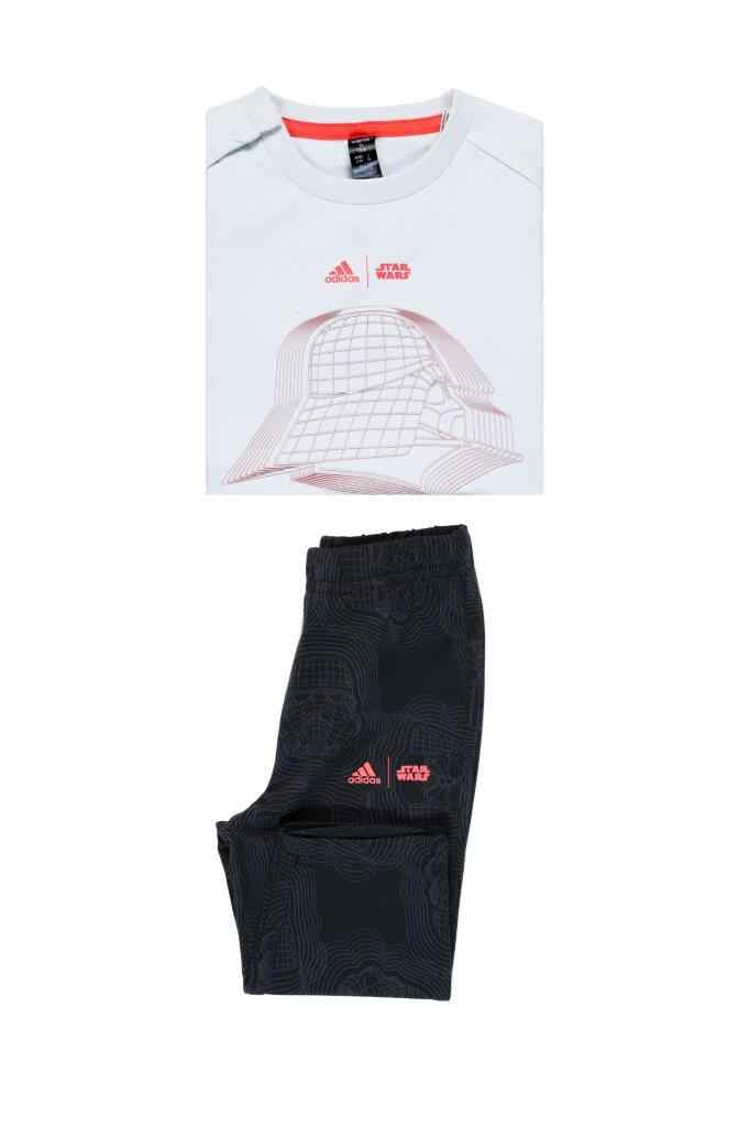 Adidas Kids Unisex Co-ords Red
