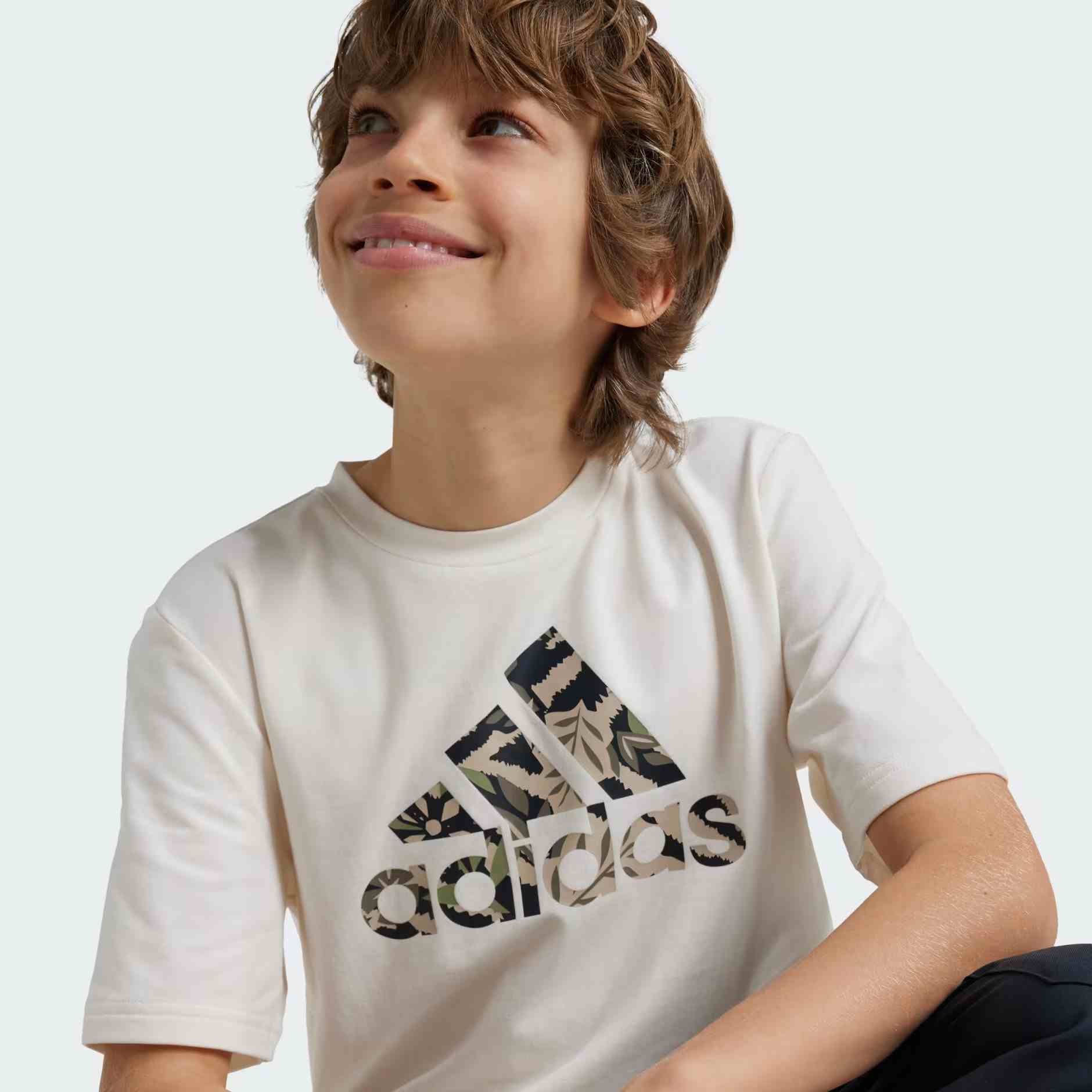 Adidas Kids Unisex T-Shirts White