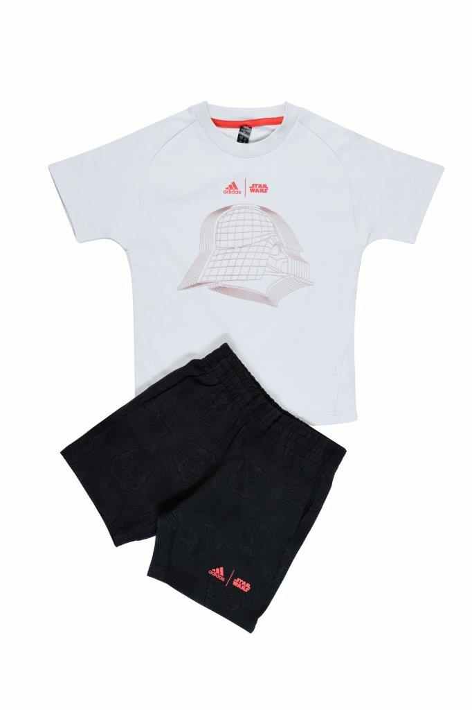 Adidas Kids Unisex Co-ords Red