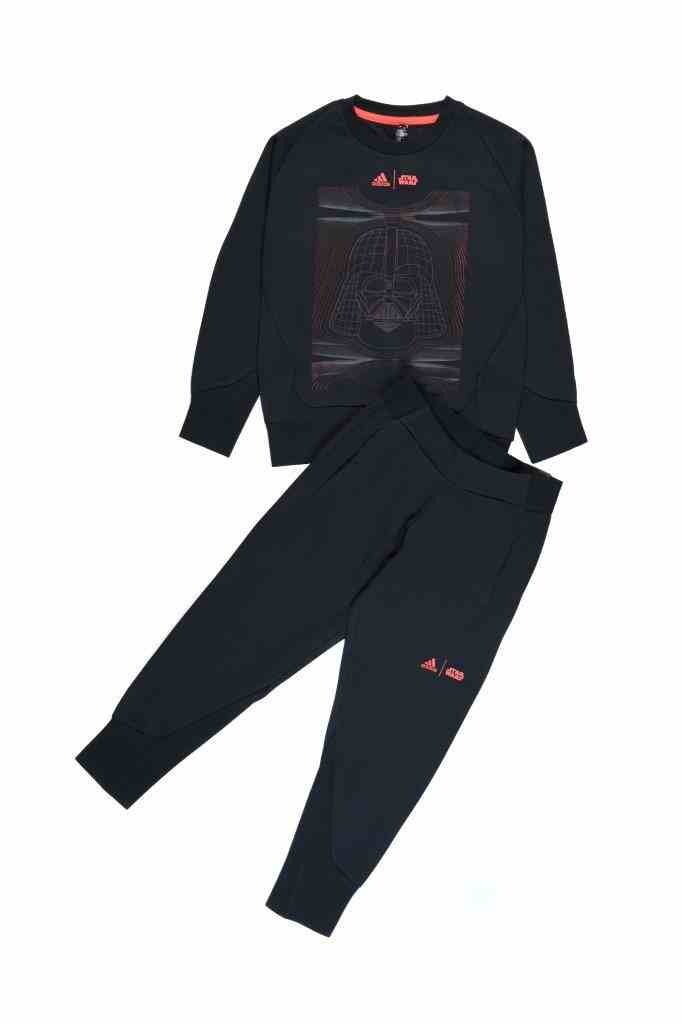 Adidas Kids Unisex Co-ords Black