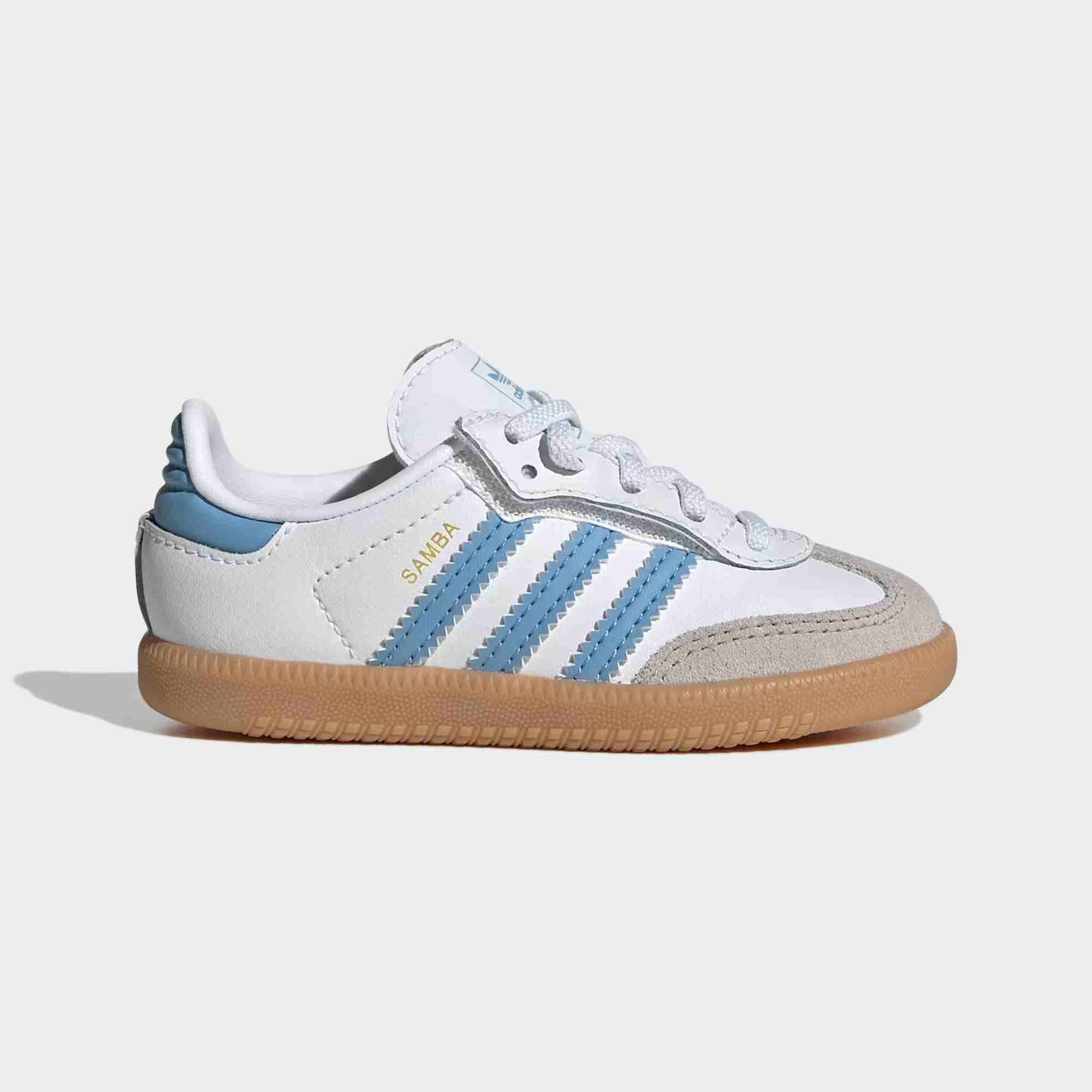 adidas gazelle silver green womens Adidas Run Falcon 5 Top Strap Kids Trainers White/Black main image 0