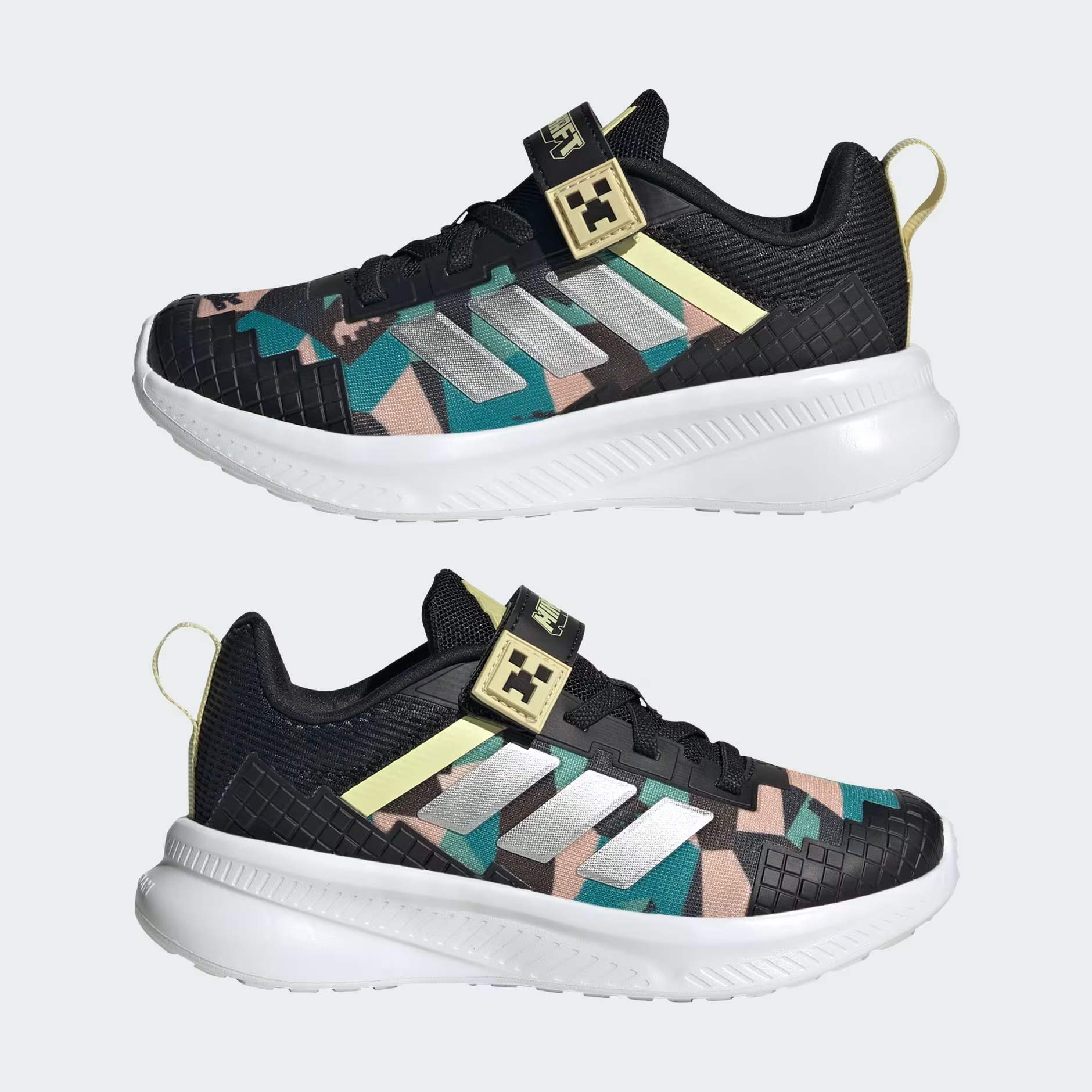 Adidas Kids Minecraft Fortarun El C Shoes