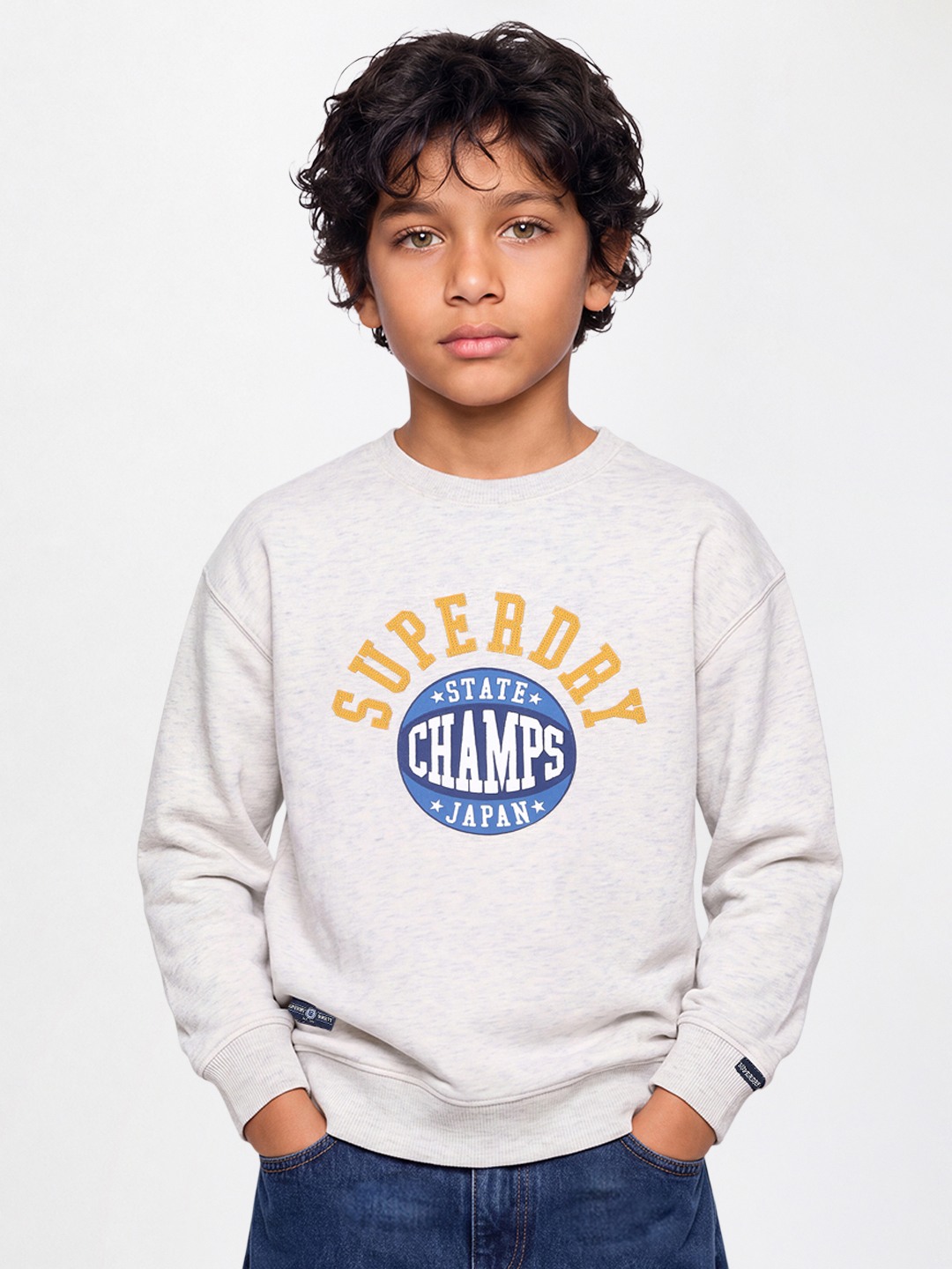 STATE CHAMPS JAPAN ROUND-NECK BOYS SWEATSHIRT