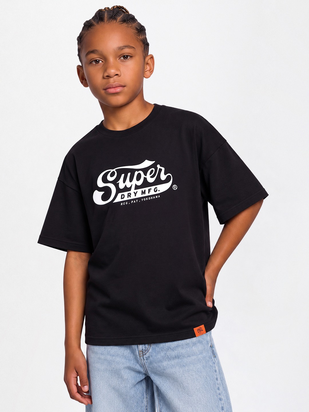 YOKOHAMA ROUND-NECK BOYS T-SHIRT