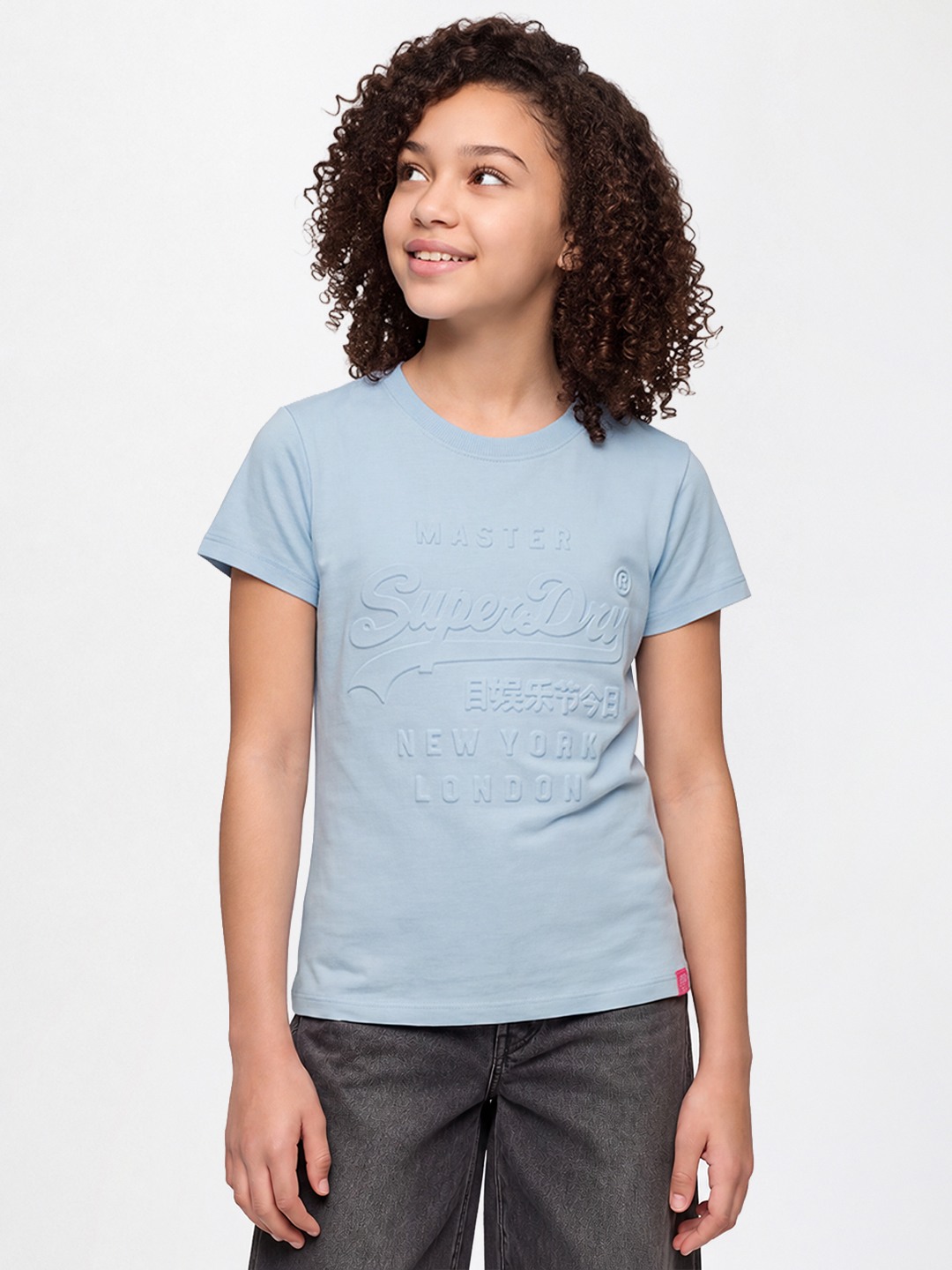 MASTER SD EMBOSSED GIRLS T-SHIRT