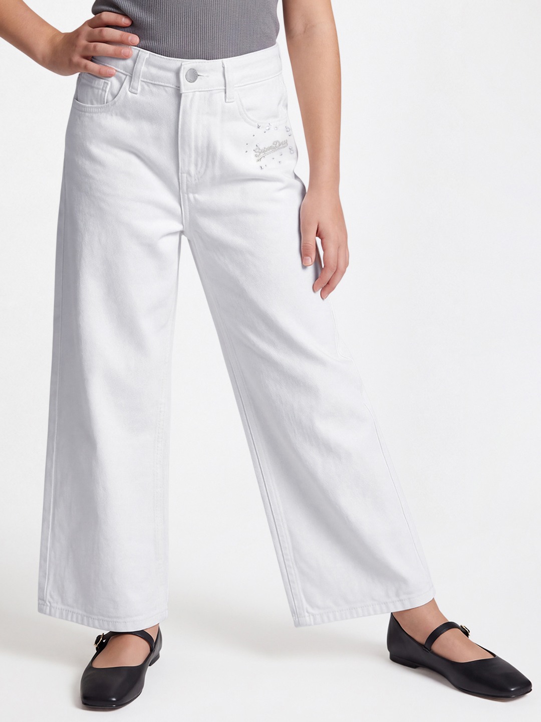SUPERDRY DIAMANTE GIRLS JEANS