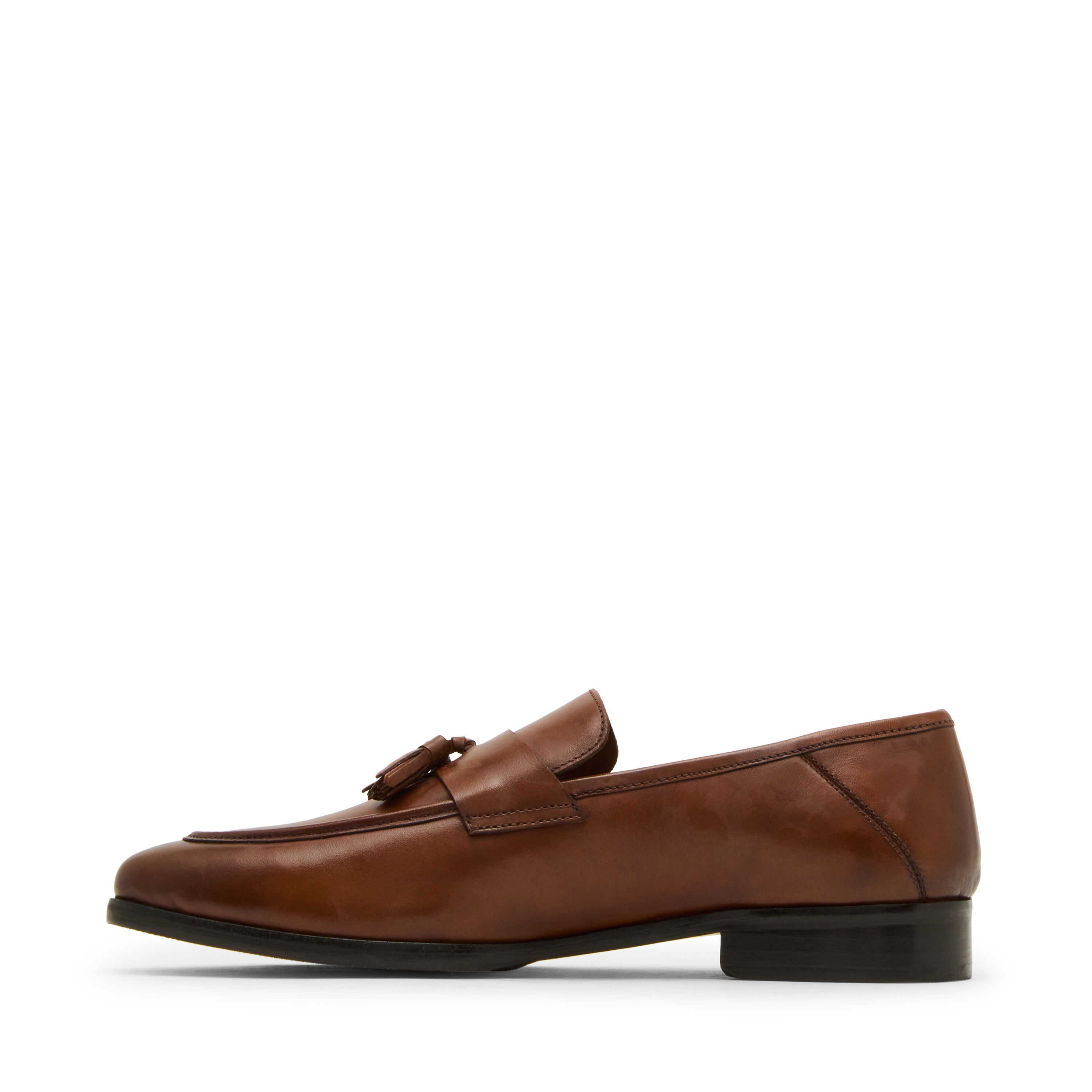 Ethan Tan Leather Dress Loafer