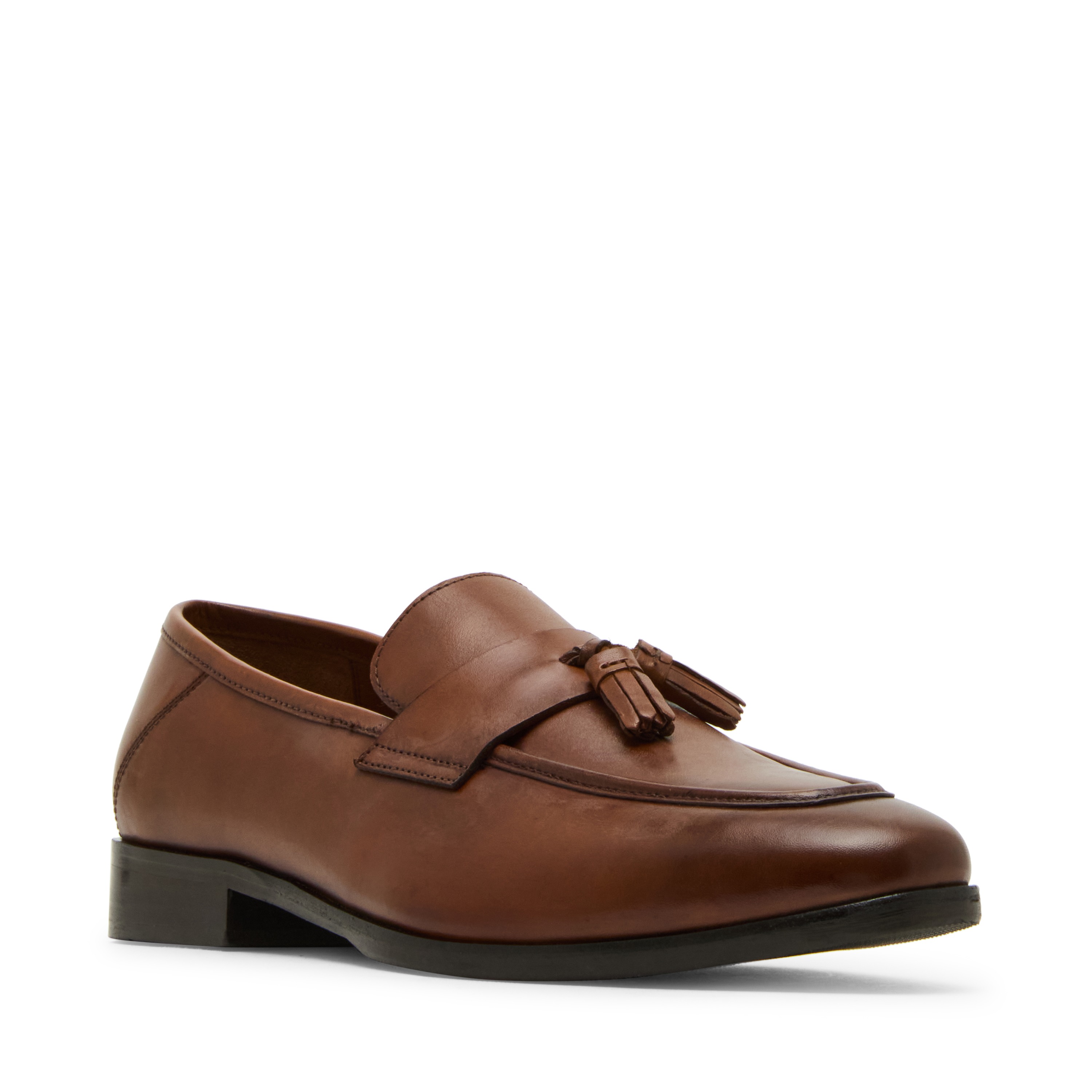 Ethan Tan Leather Dress Loafer