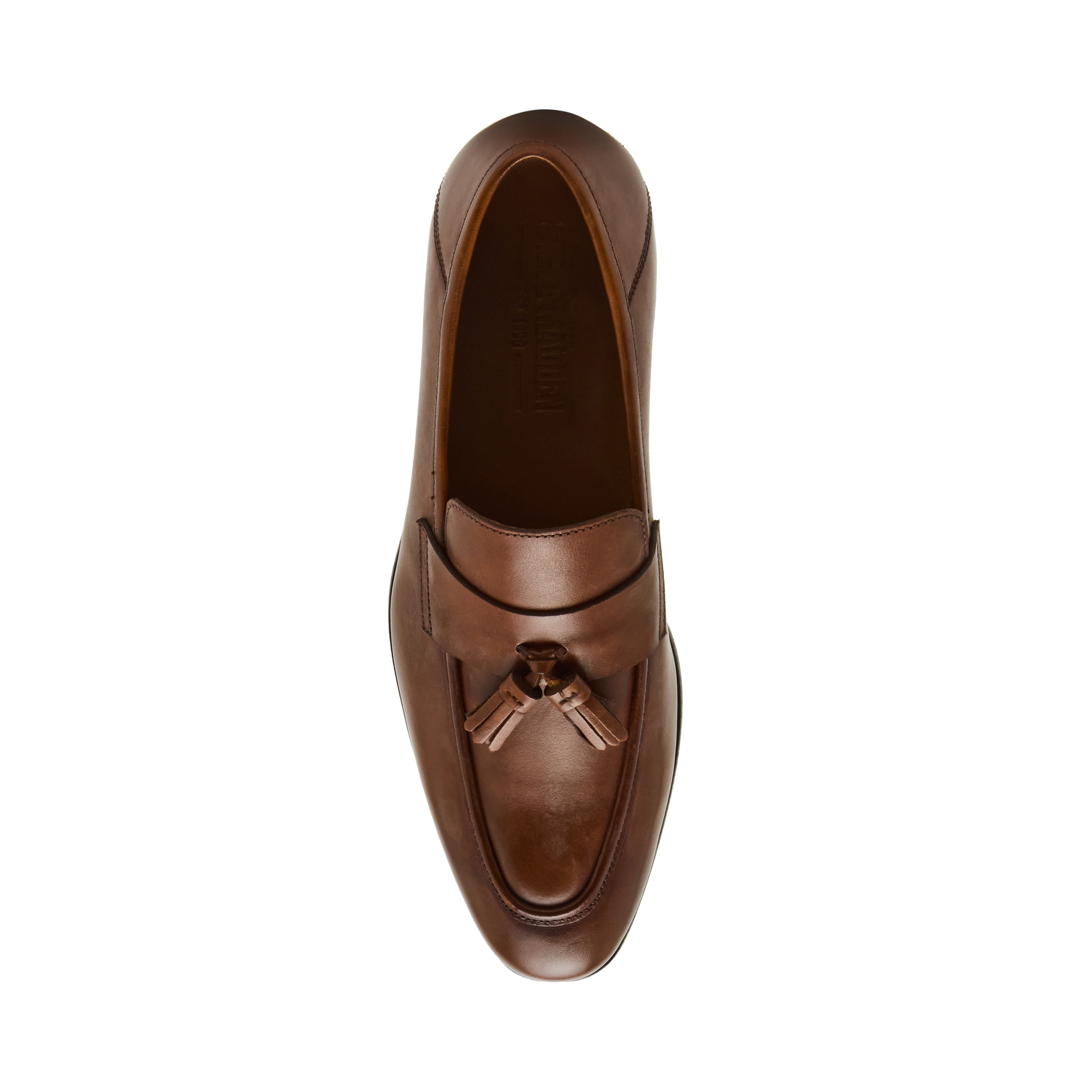 Ethan Tan Leather Dress Loafer