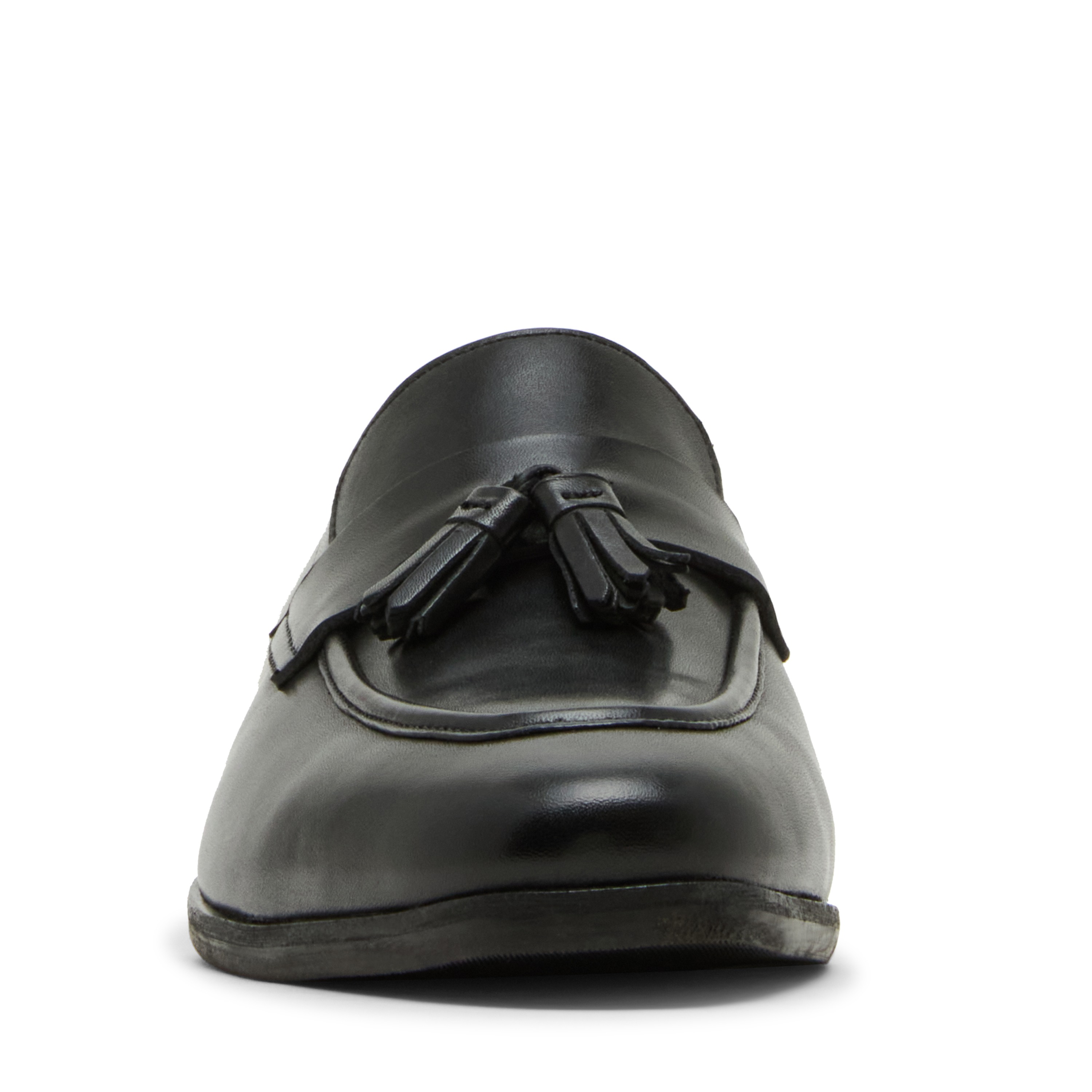 Ethan Black Leather Dress Loafer