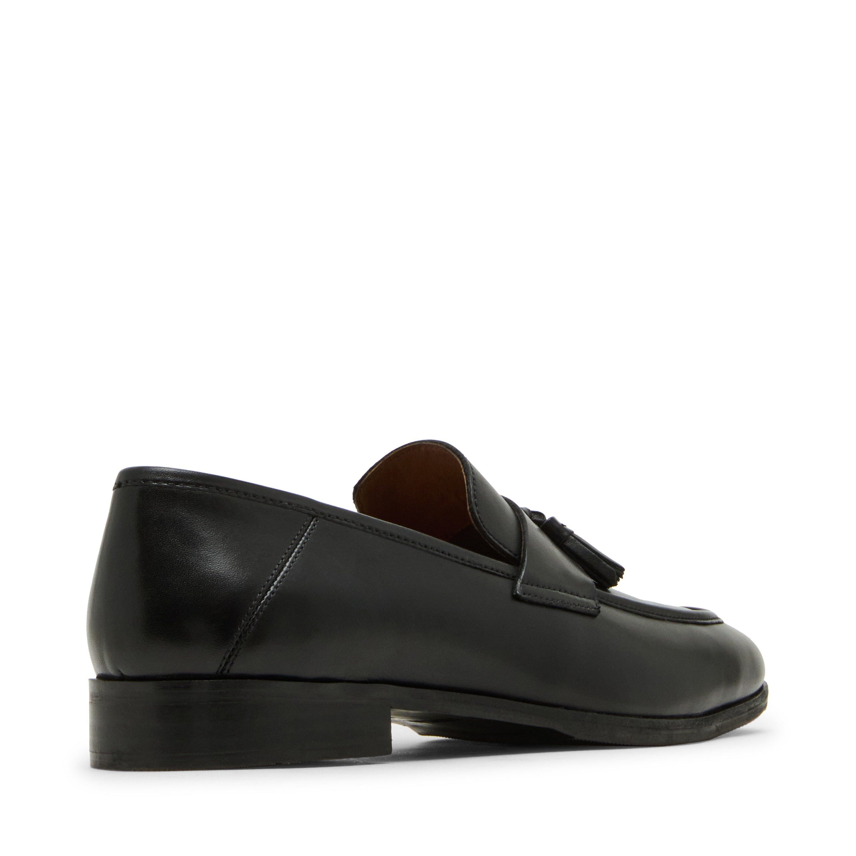 Ethan Black Leather Dress Loafer