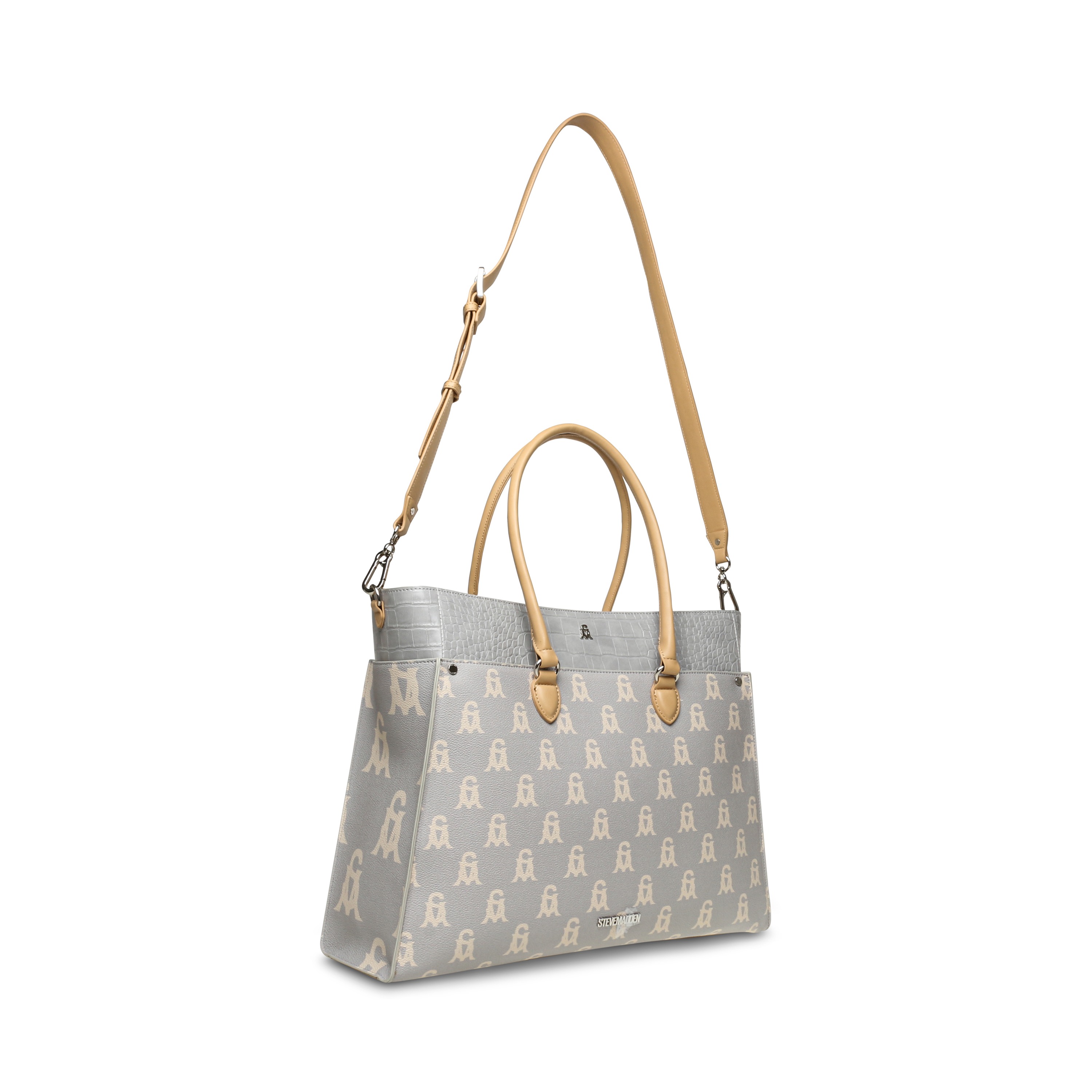 Bmario-A Blue/Multi Tote