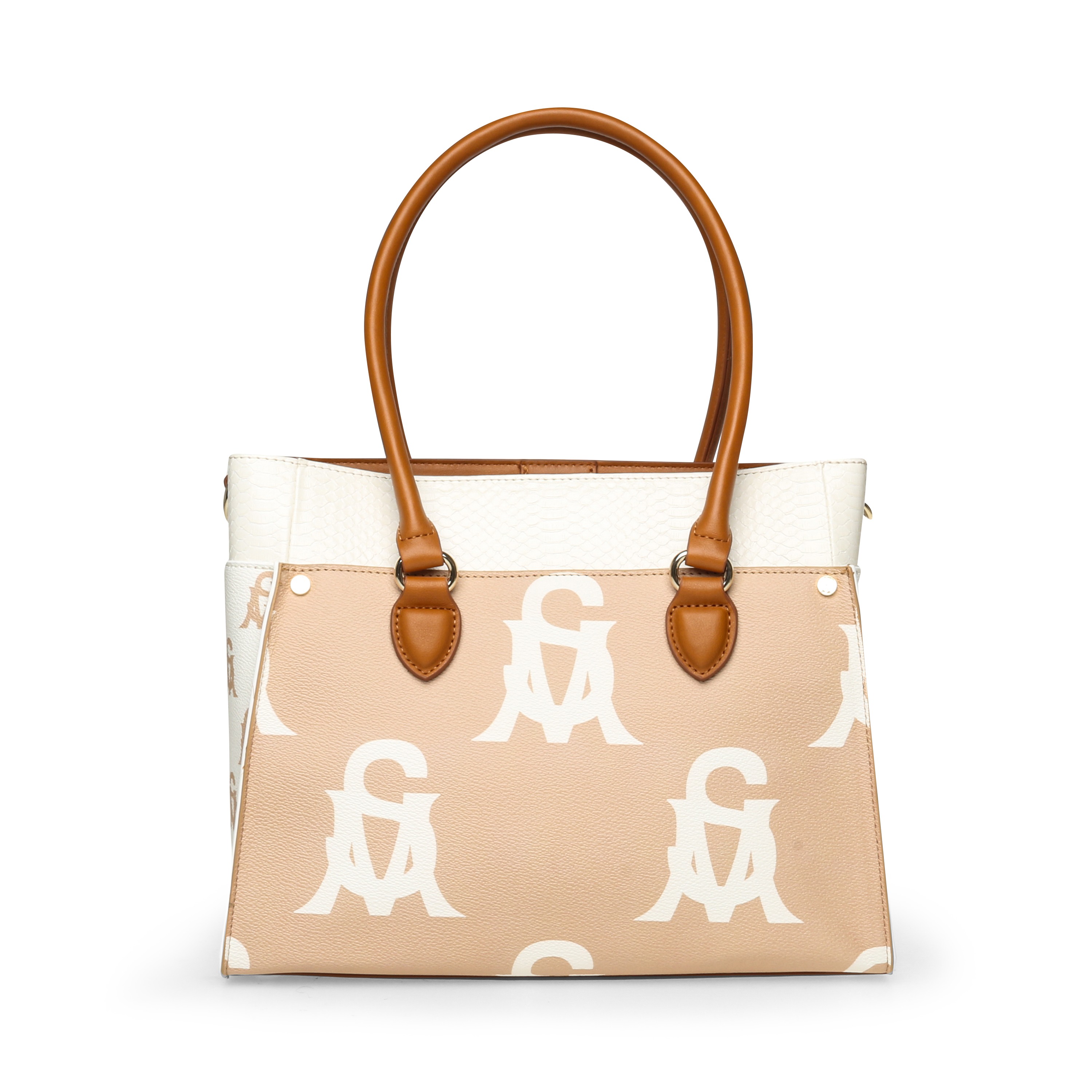 Bmariosa Natural/Multi Tote