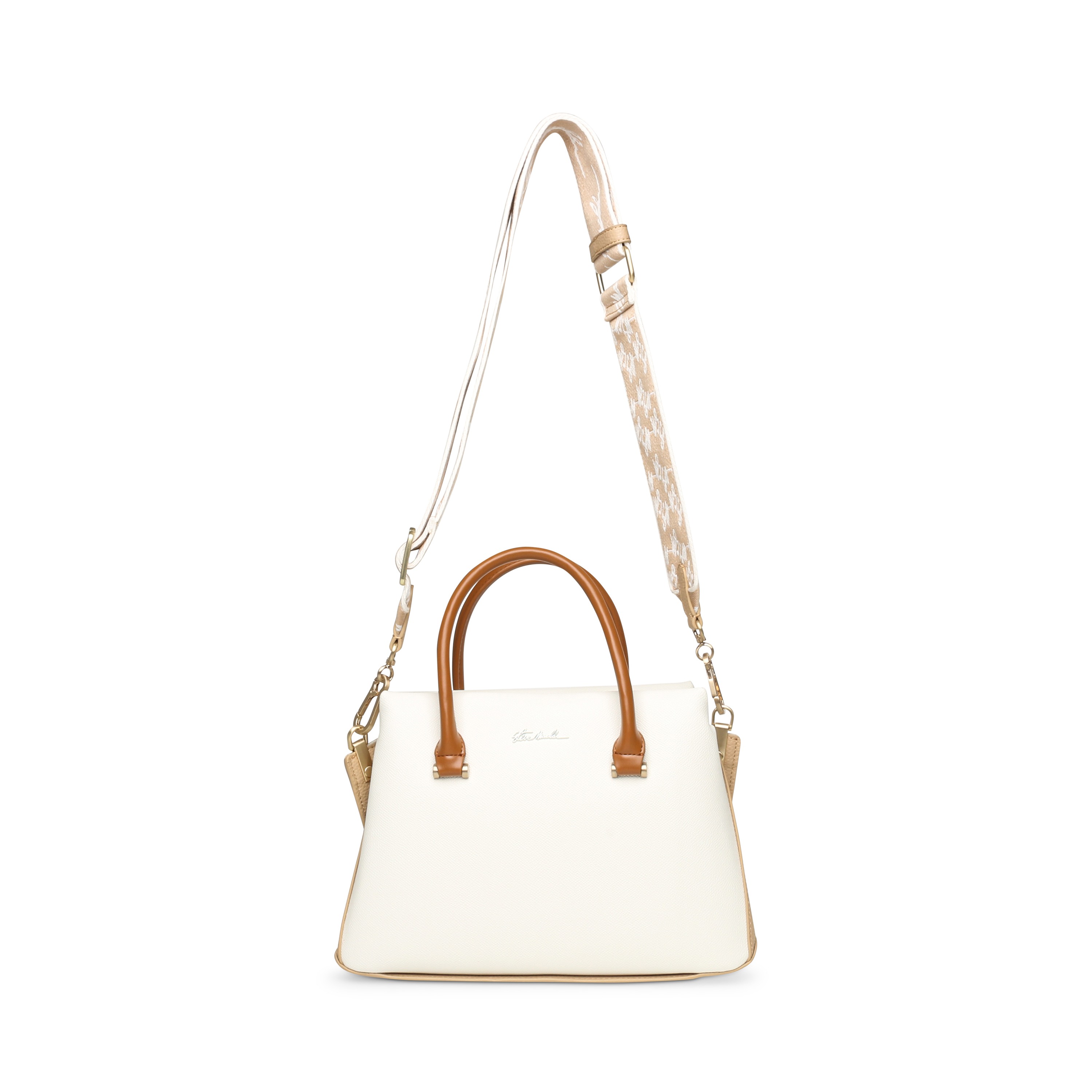 Bcori White Tote