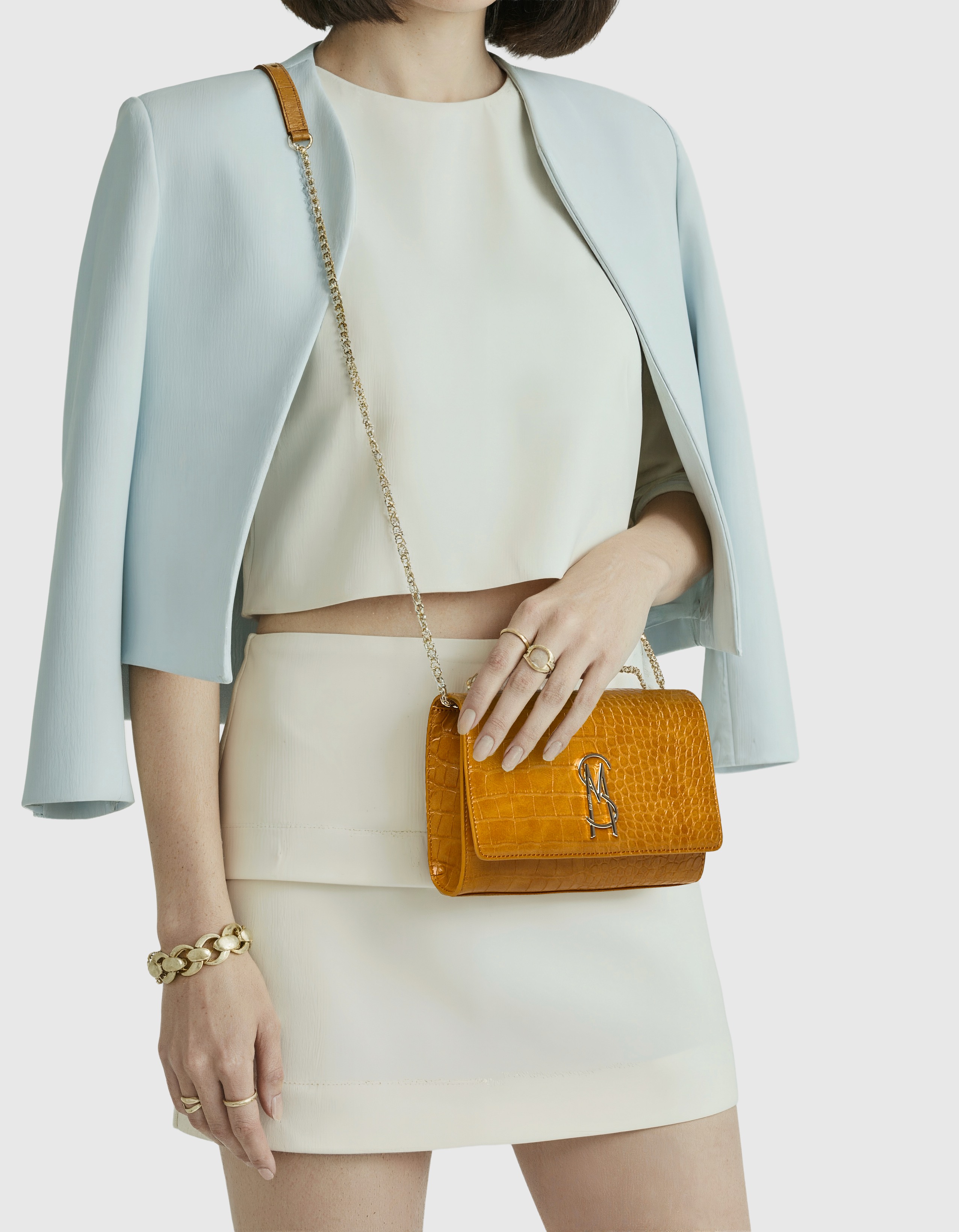 Bramon-C Tan Crossbody