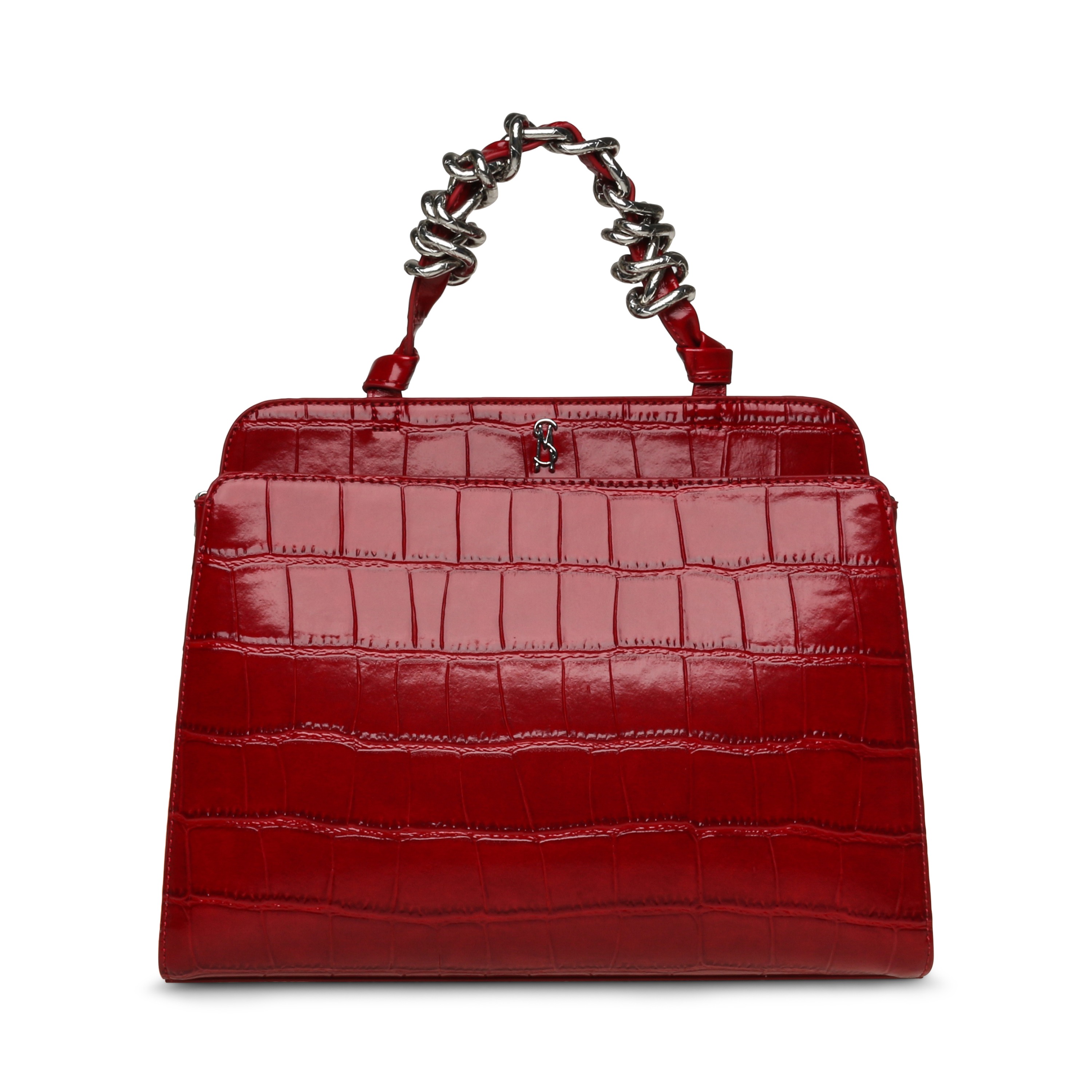 Blune Red Satchel