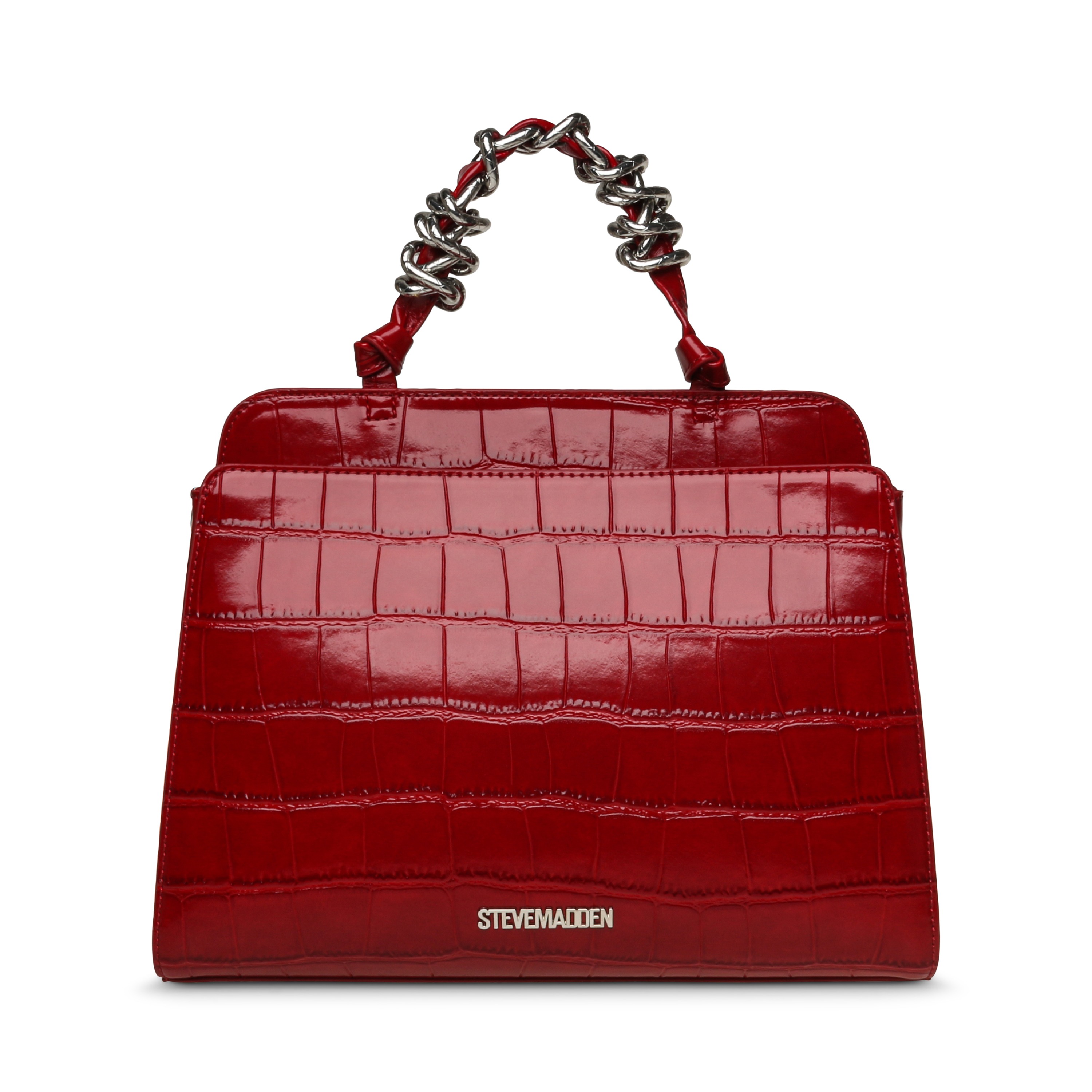Blune Red Satchel