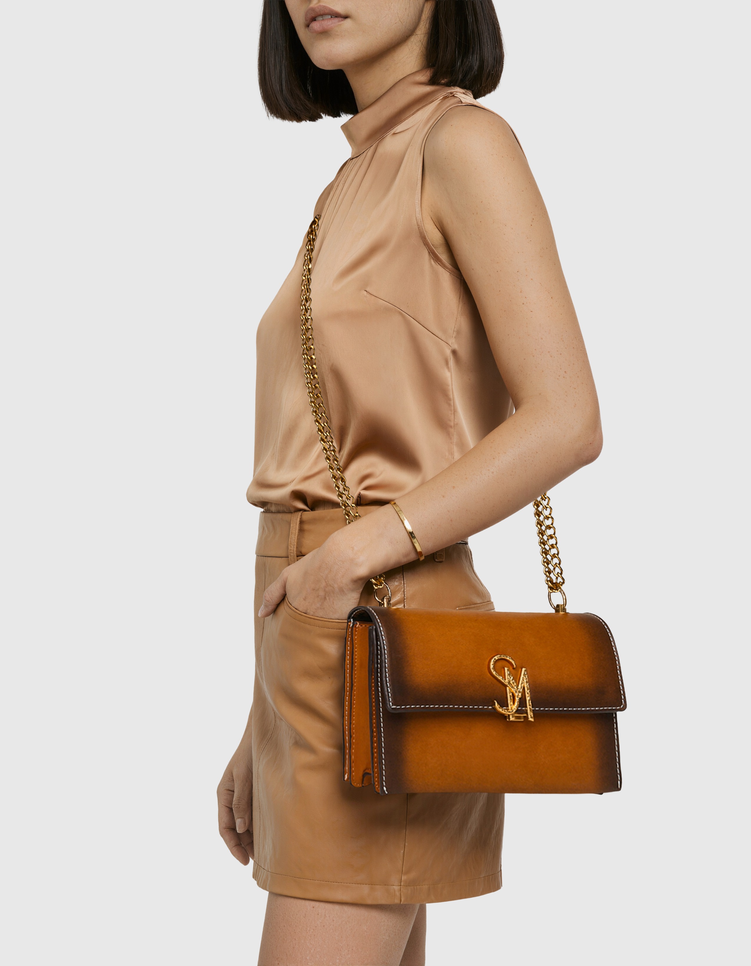 Bpayson Brown Crossbody