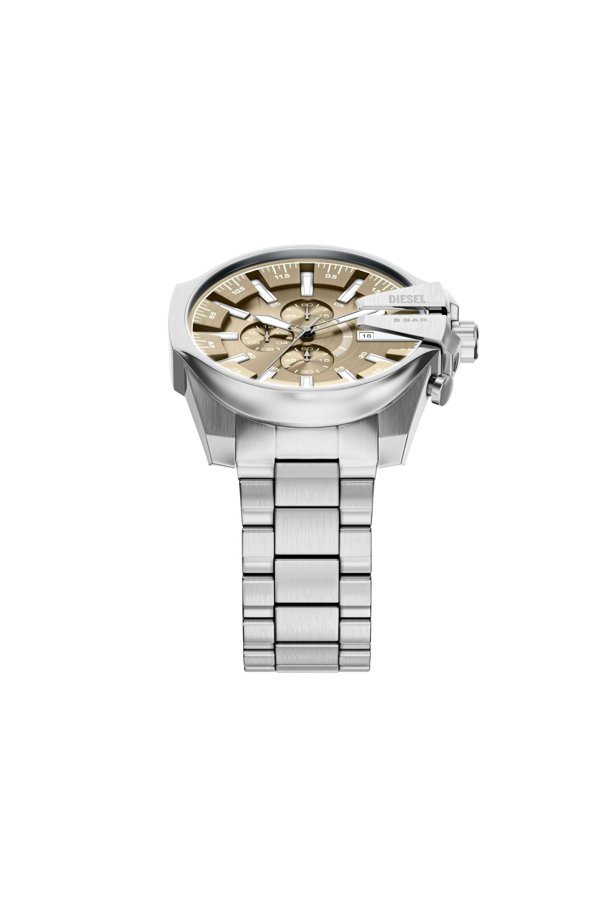 Mega Chief Slim Chronograph Stainless Steel Watch - DZ470200QQQ
