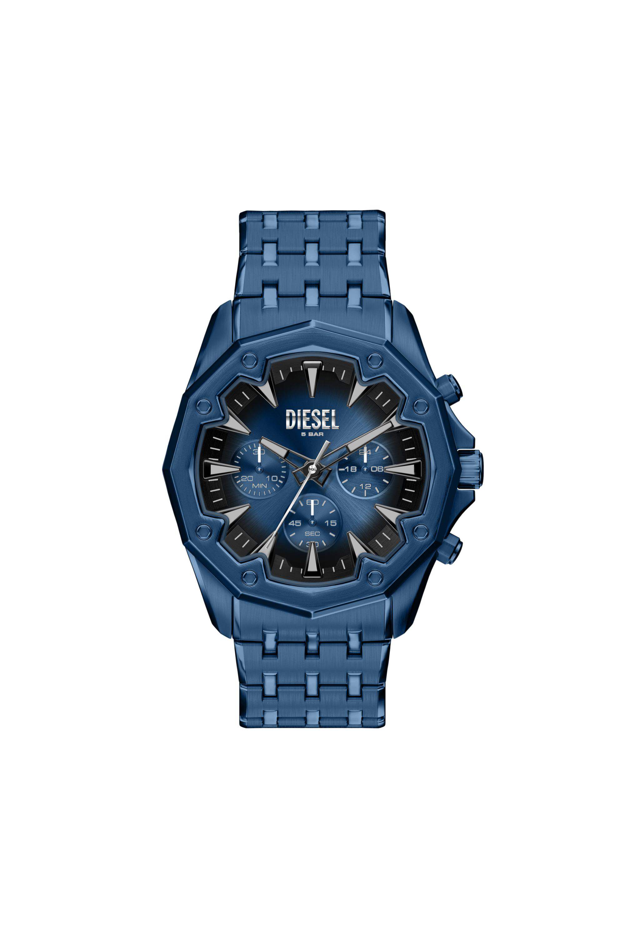 Stinger Blue Stainless Steel Watch - DZ470500QQQ
