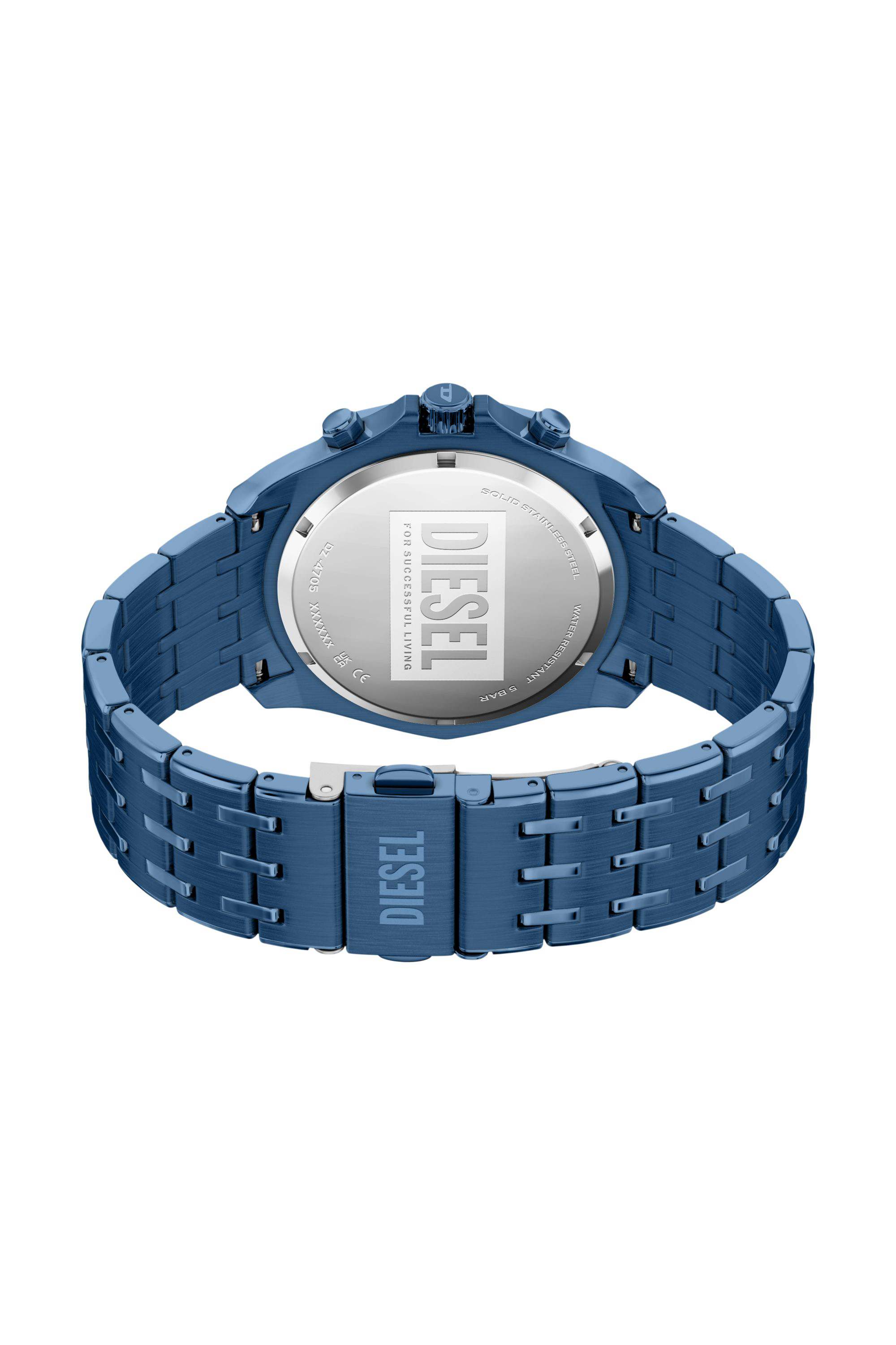 Stinger Blue Stainless Steel Watch - DZ470500QQQ