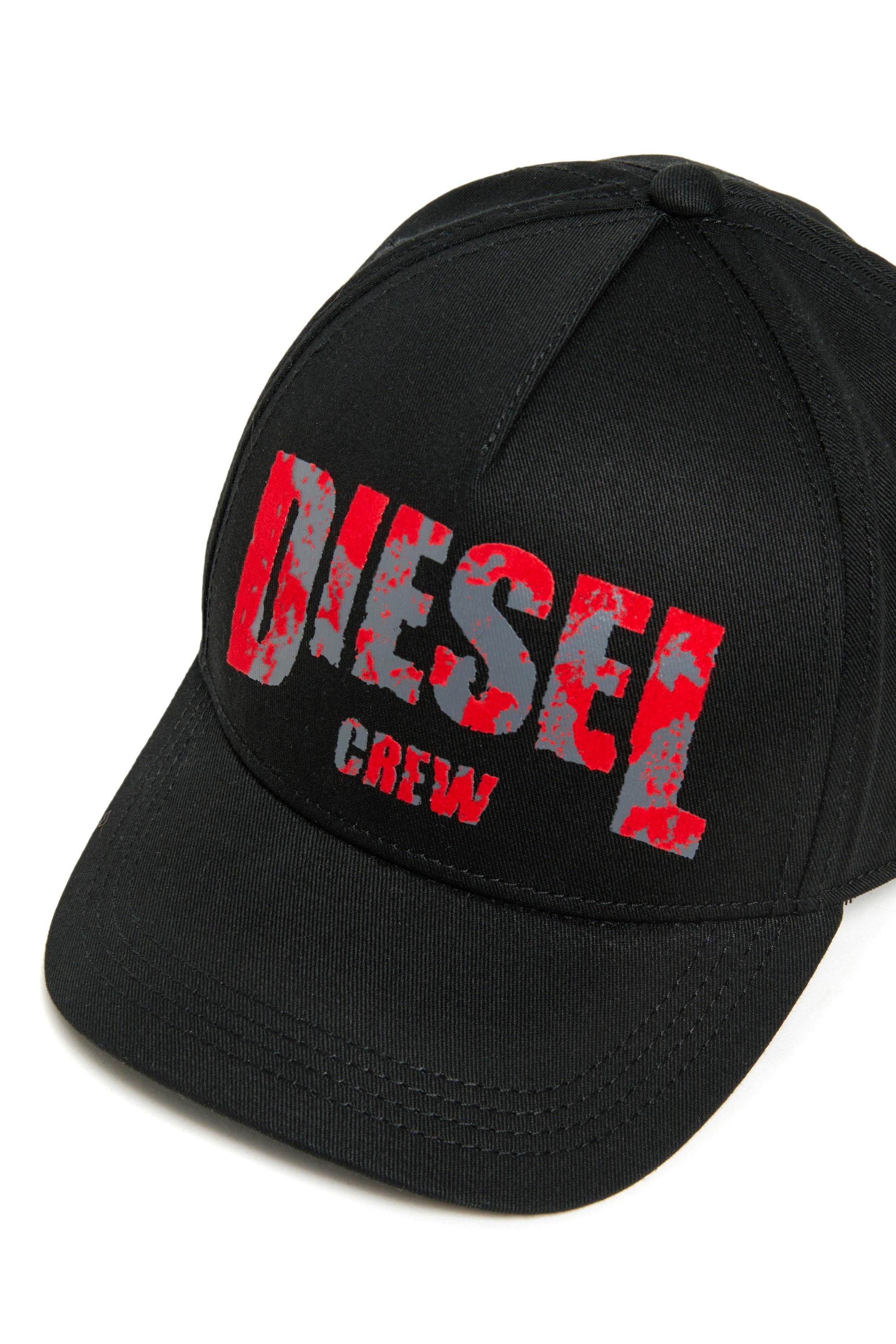 Black Baseball cap with graphic print