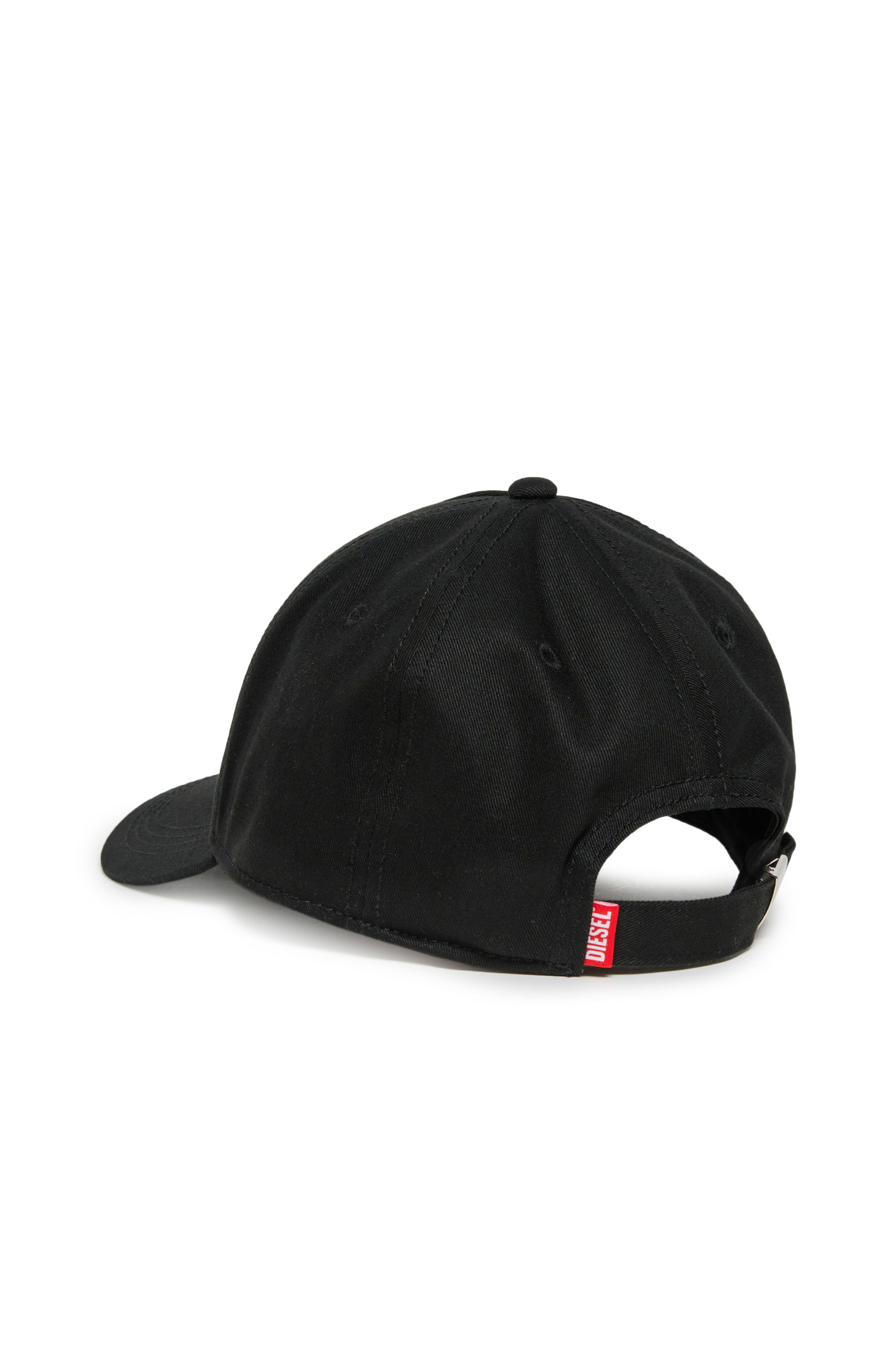 Black Baseball cap with graphic print